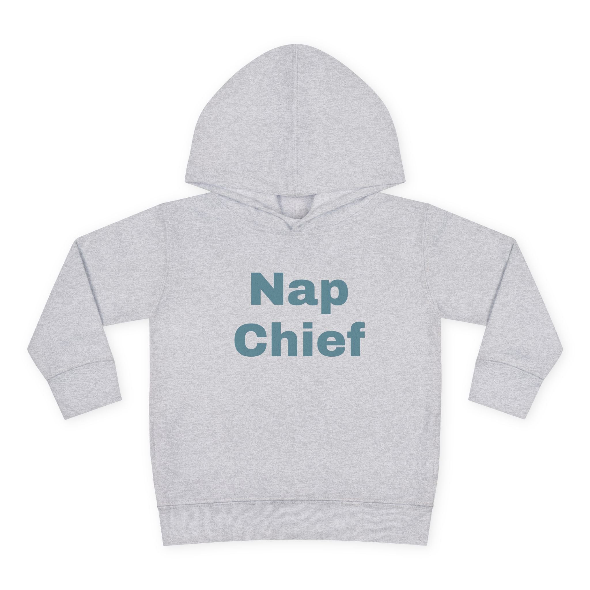 Toddler Fleece Hoodie - Nap Chief Bear Design