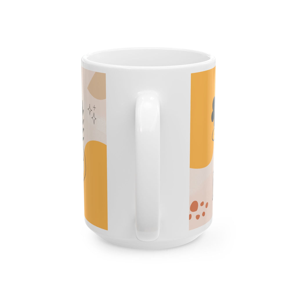 Just Living My Best Life Ceramic Mug — Inspirational Coffee Cup (11oz & 15oz)