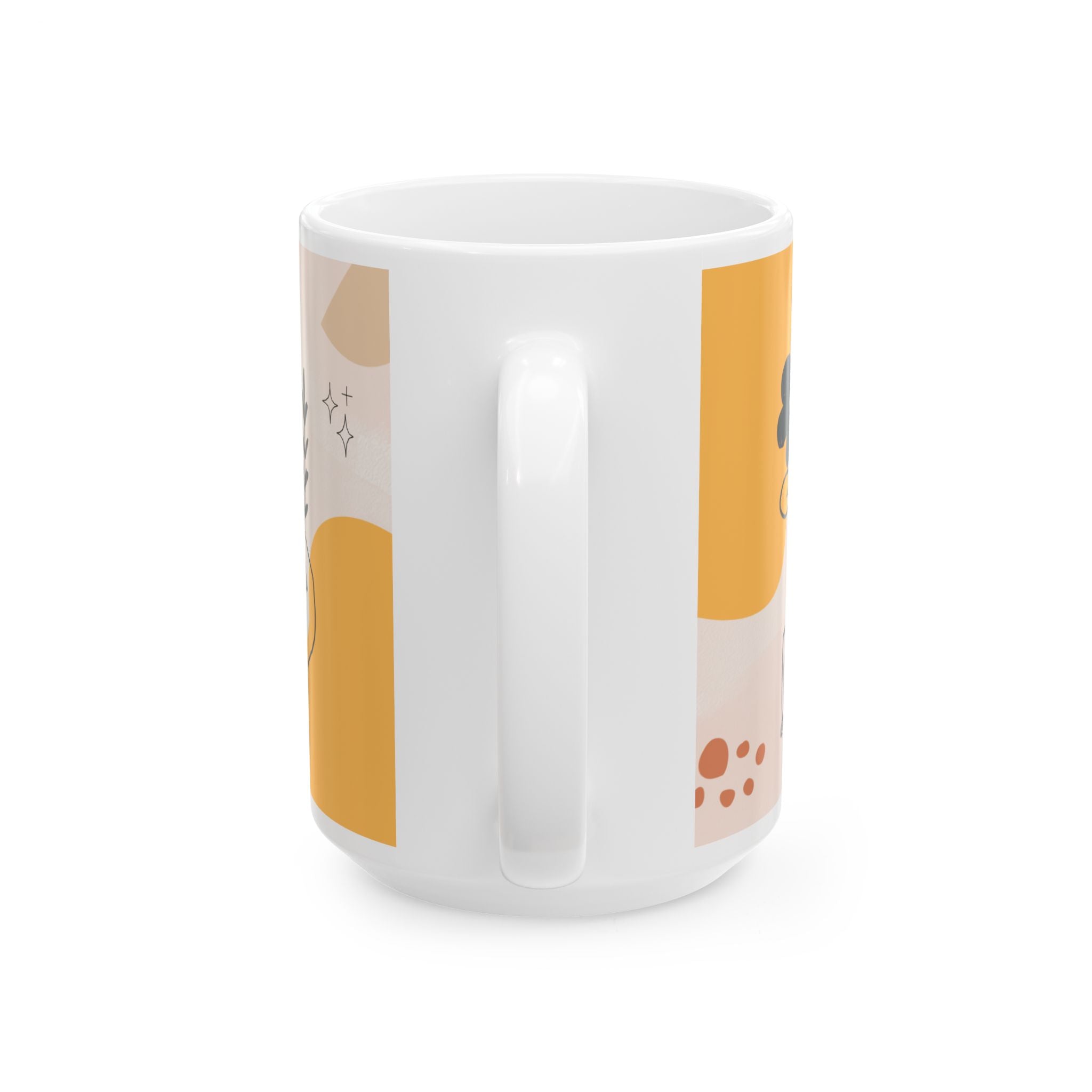 Just Living My Best Life Ceramic Mug — Inspirational Coffee Cup (11oz & 15oz)