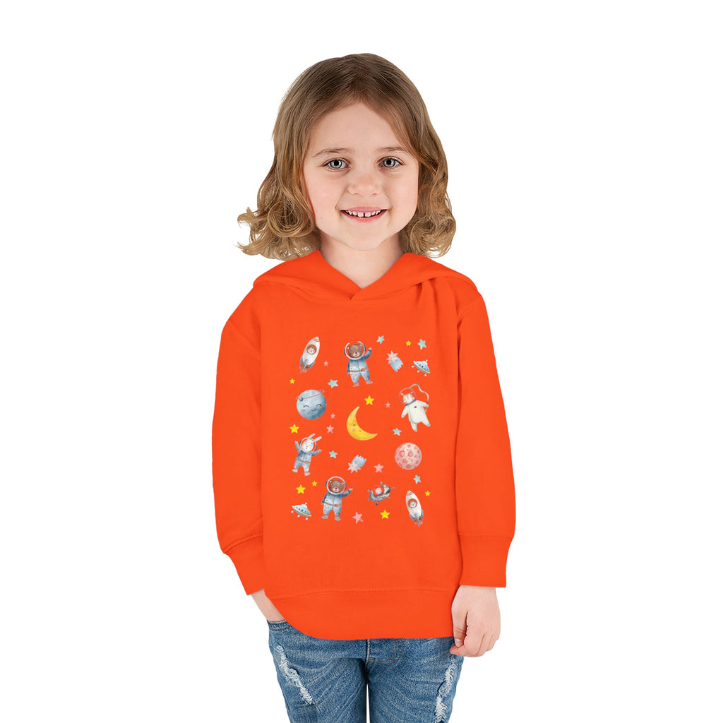 Toddler Space Hoodie — Cute Astronauts, Planets & Stars Pullover