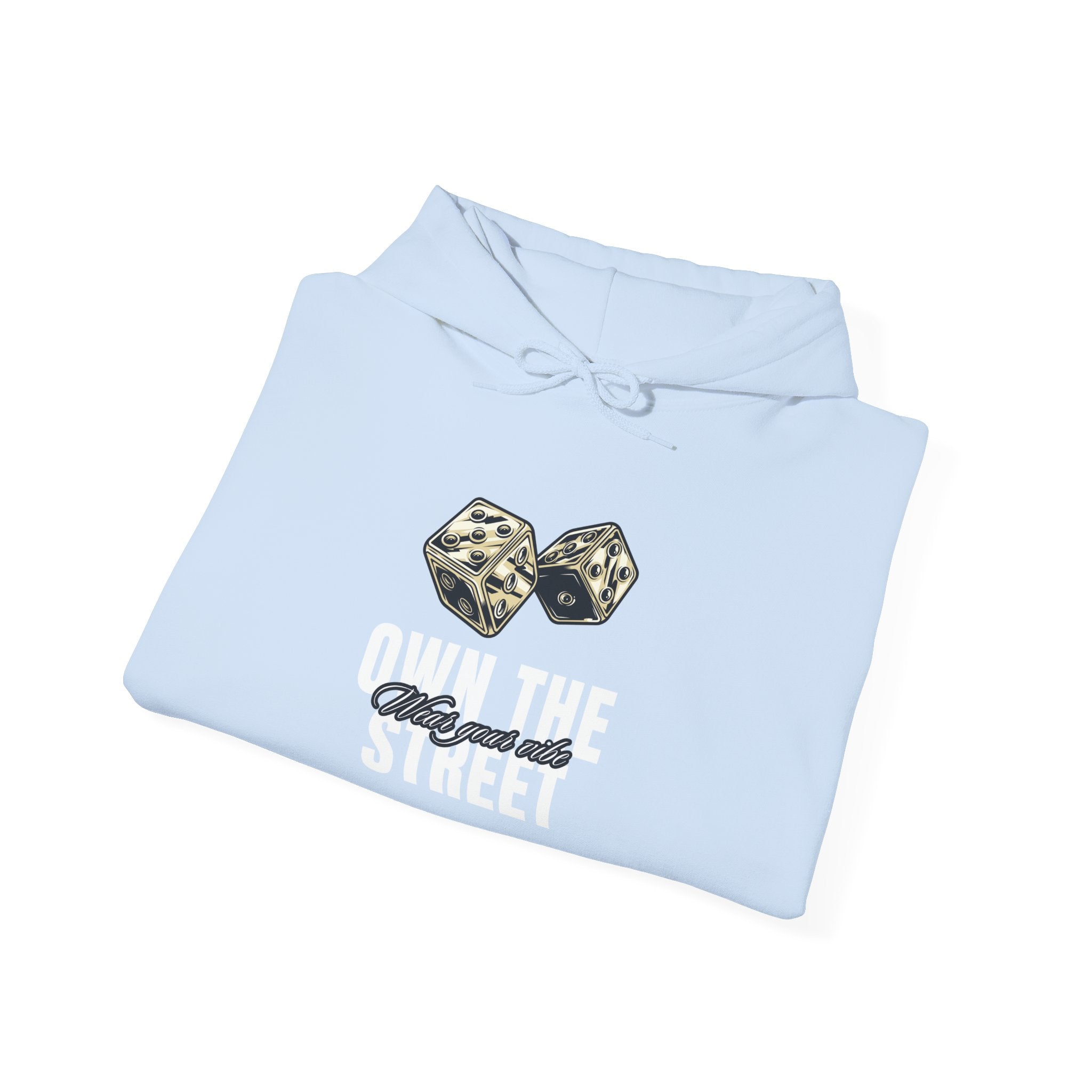 Own The Street Hoodie — Dice Graphic Streetwear Pullover
