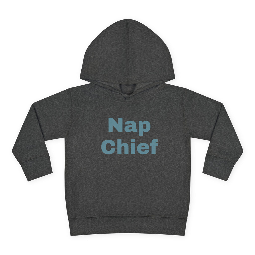 Toddler Fleece Hoodie - Nap Chief Bear Design