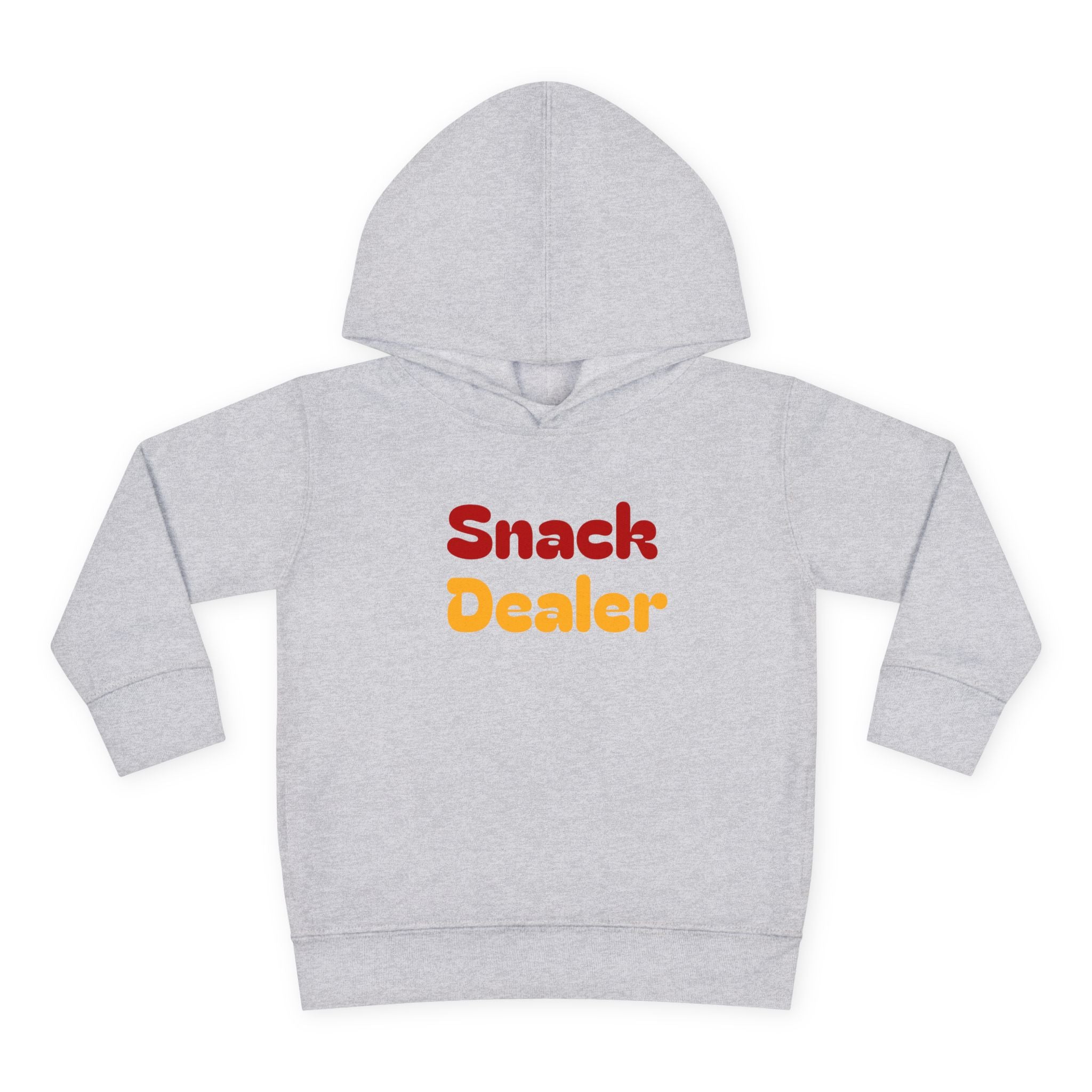 Toddler Hoodie - "Snack Dealer" Cute Snack Backpack Pullover