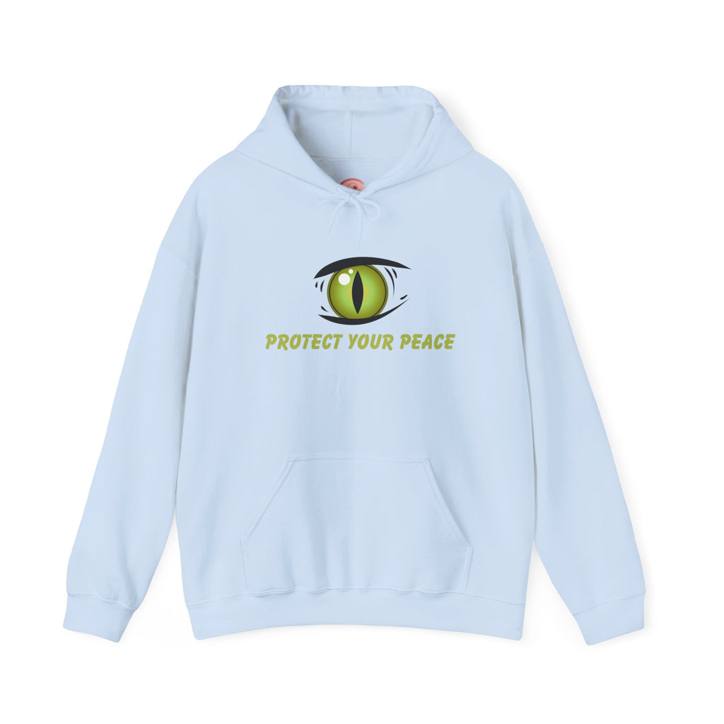 Hooded Sweatshirt - 'Protect Your Peace' Eye Design