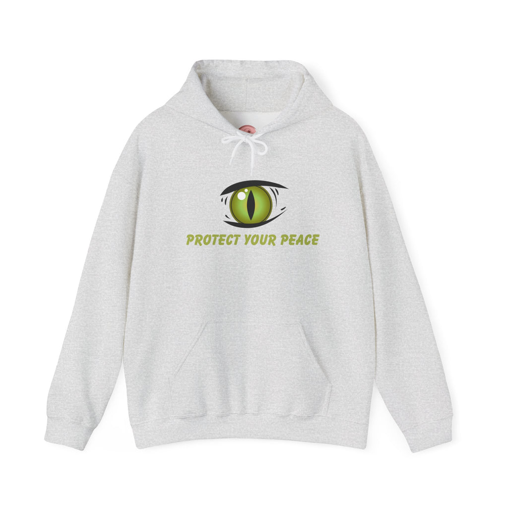 Hooded Sweatshirt - 'Protect Your Peace' Eye Design