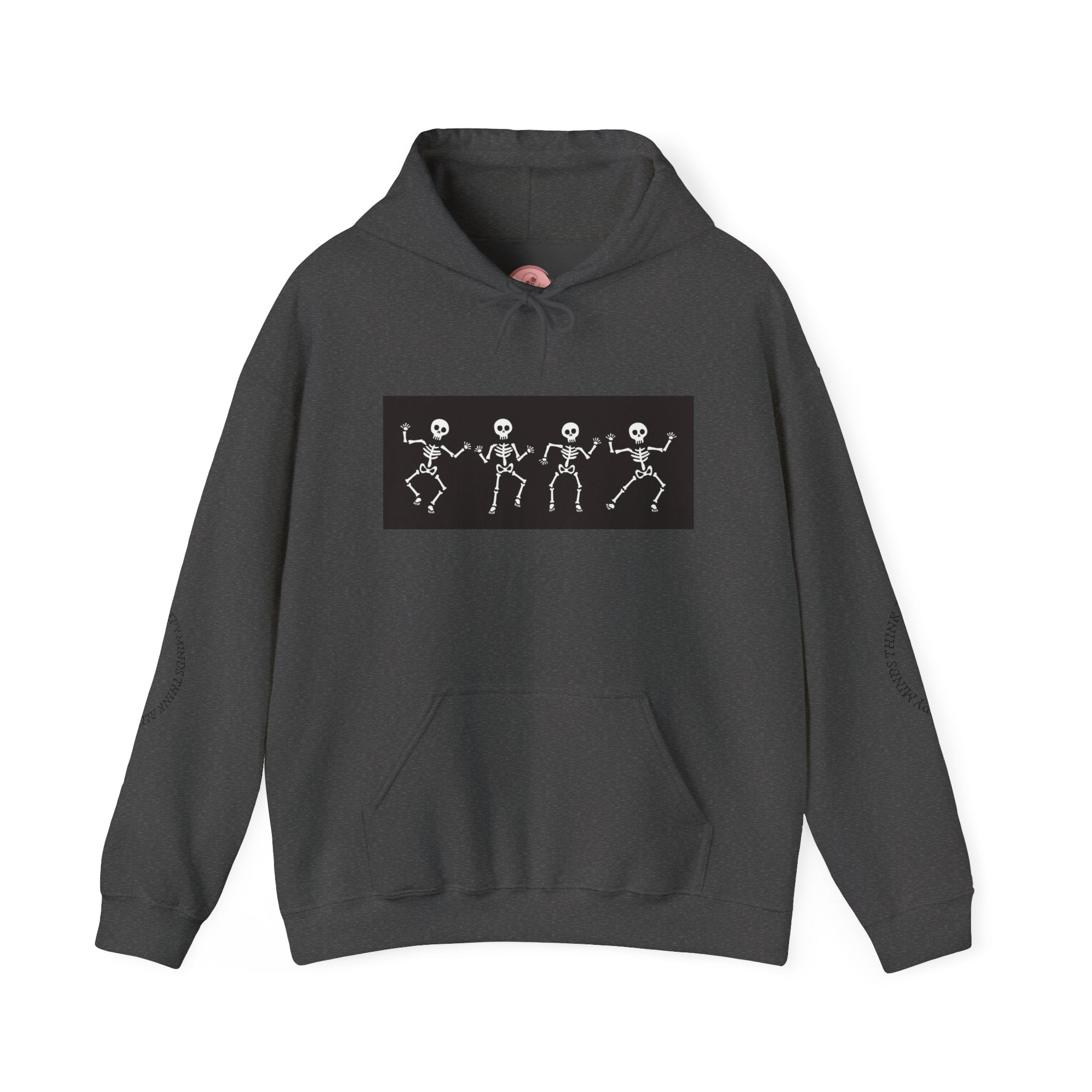 Floral Skull Hoodie - Cozy Unisex Sweatshirt for Art and Gothic Fashion Enthusiasts