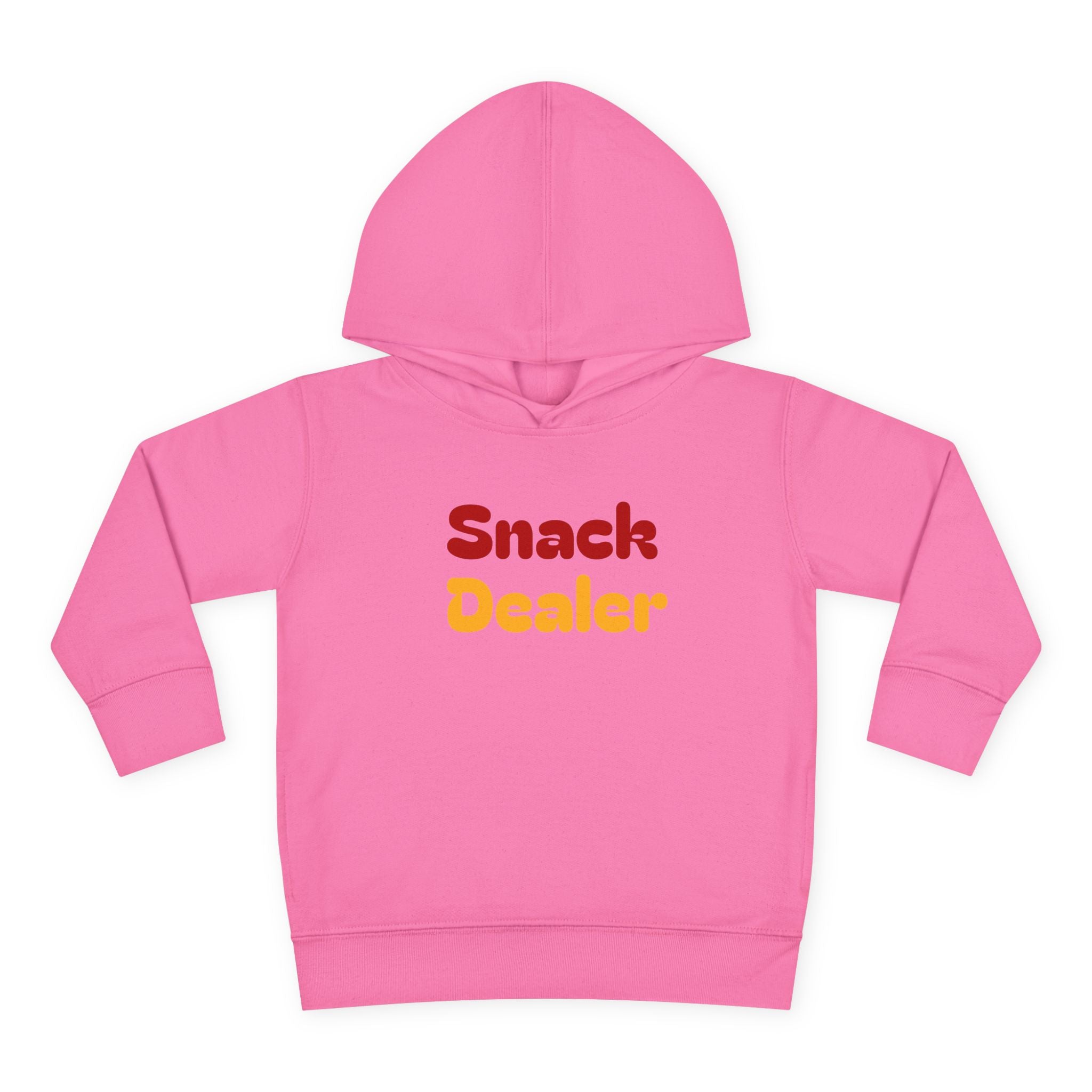 Toddler Hoodie - "Snack Dealer" Cute Snack Backpack Pullover