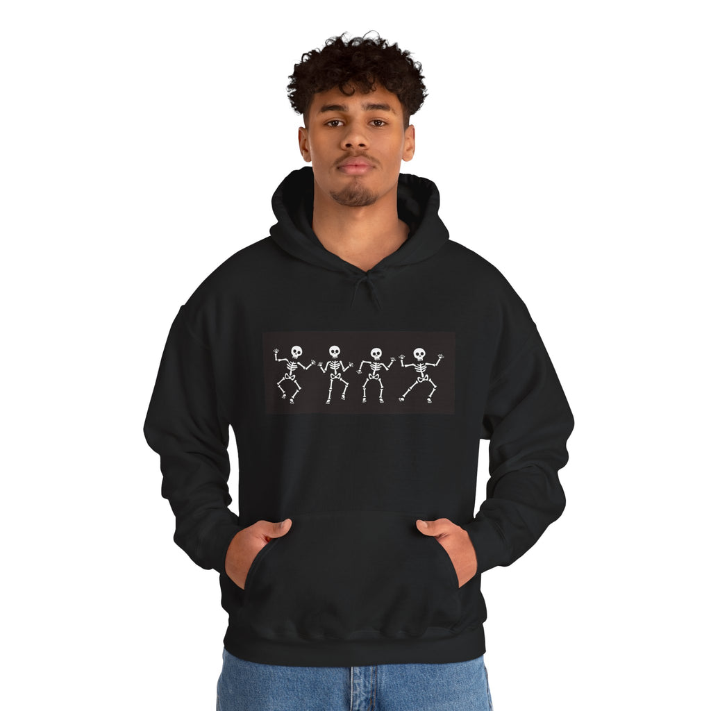 Floral Skull Hoodie - Cozy Unisex Sweatshirt for Art and Gothic Fashion Enthusiasts
