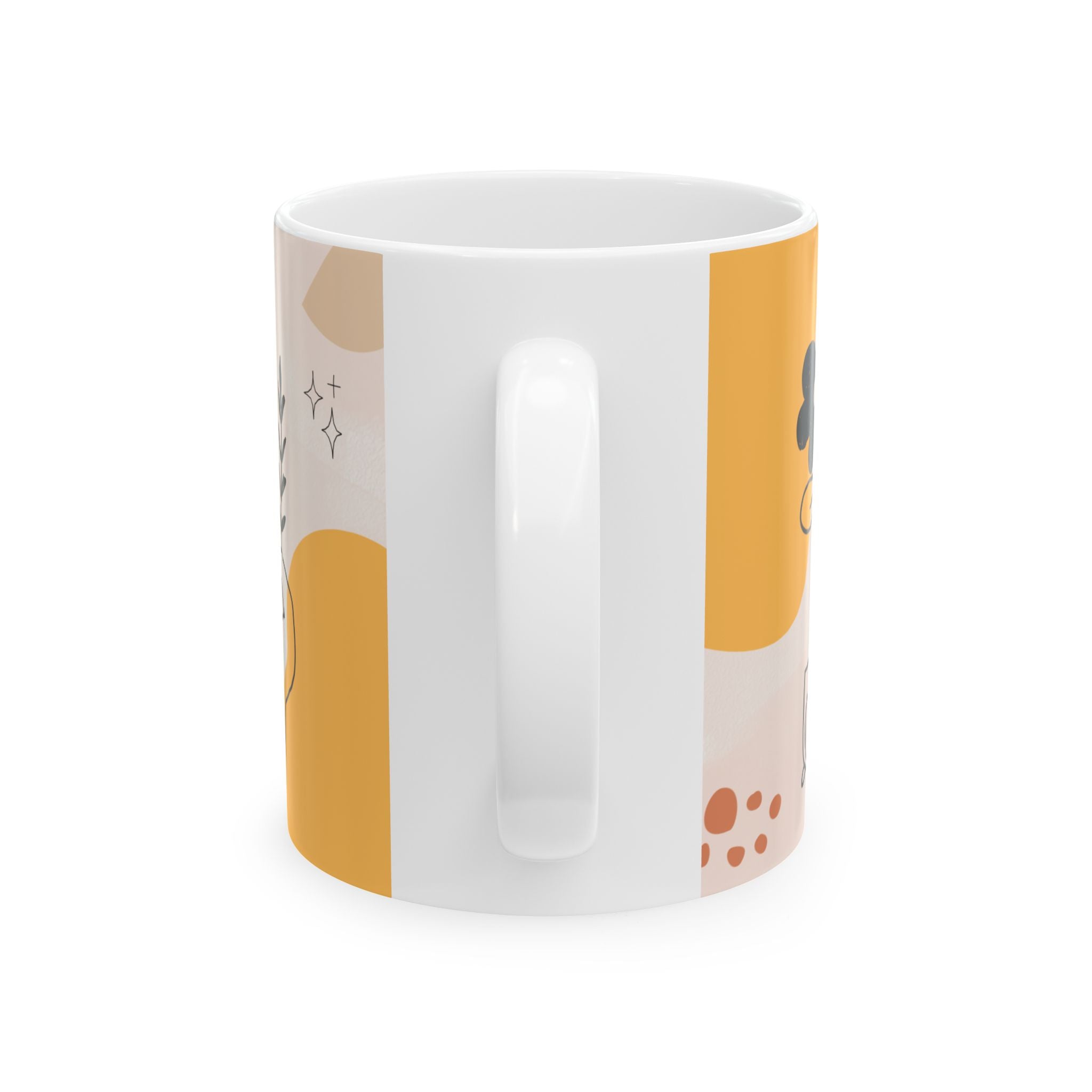 Just Living My Best Life Ceramic Mug — Inspirational Coffee Cup (11oz & 15oz)