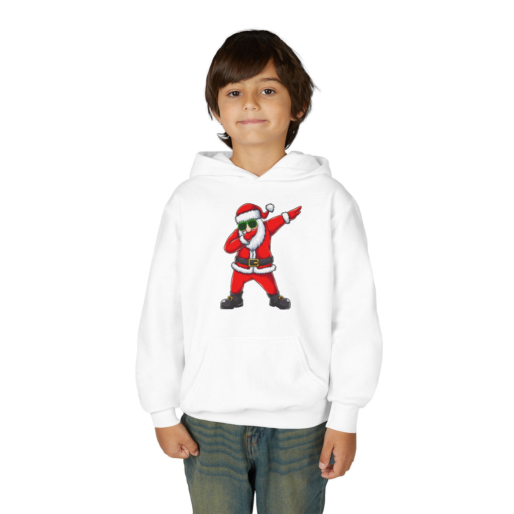 Dabbing Santa Youth Hoodie — Funny Christmas Kids Pullover