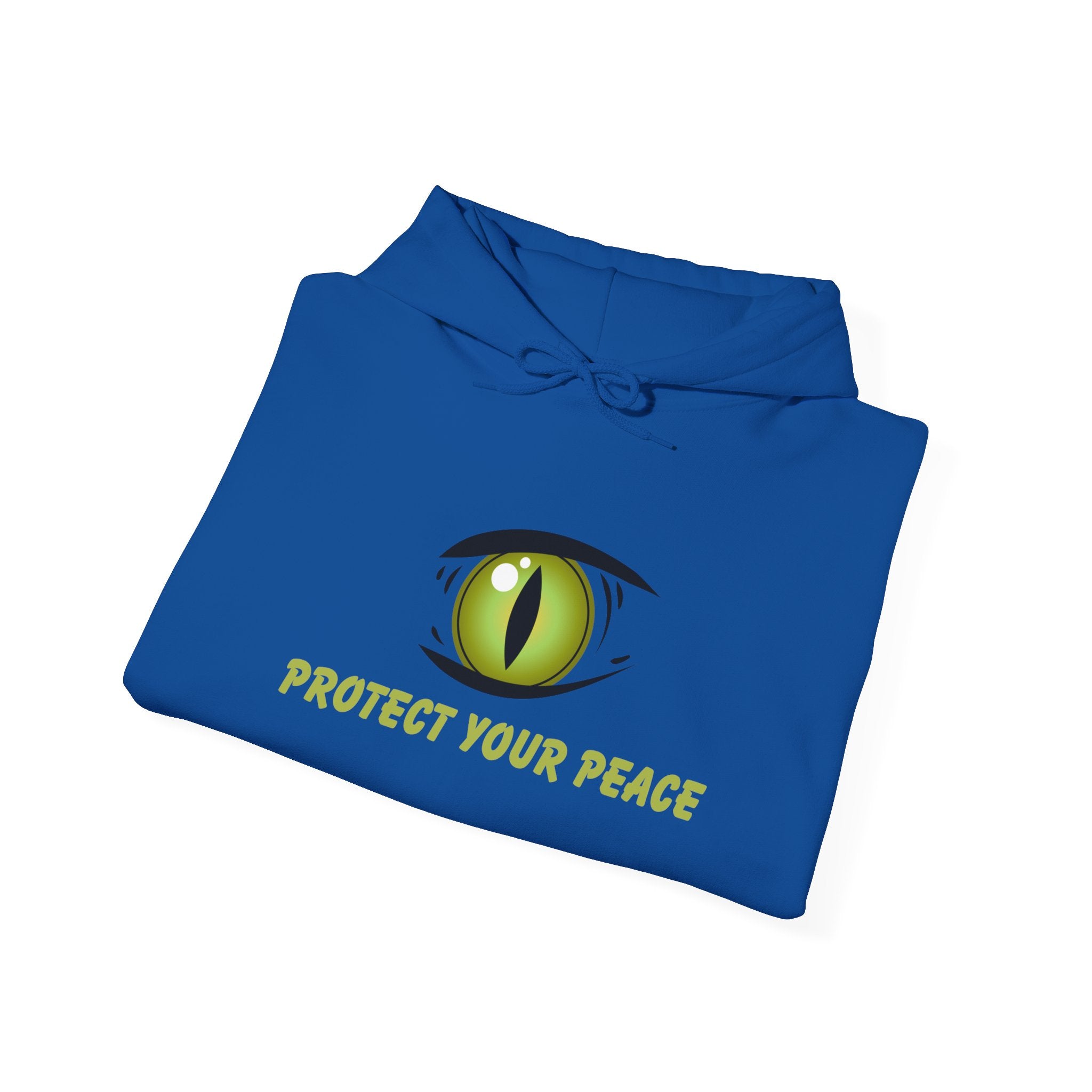 Hooded Sweatshirt - 'Protect Your Peace' Eye Design