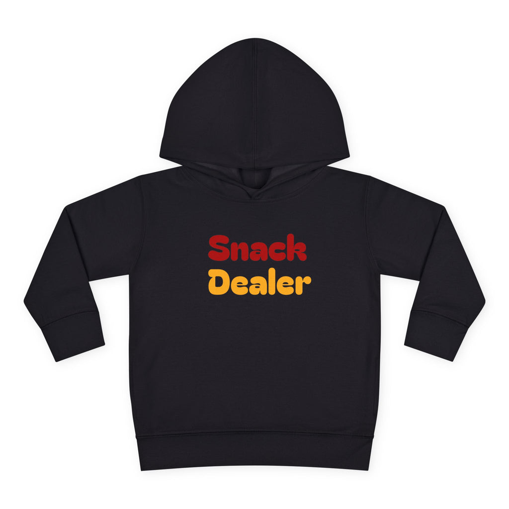 Toddler Hoodie - "Snack Dealer" Cute Snack Backpack Pullover