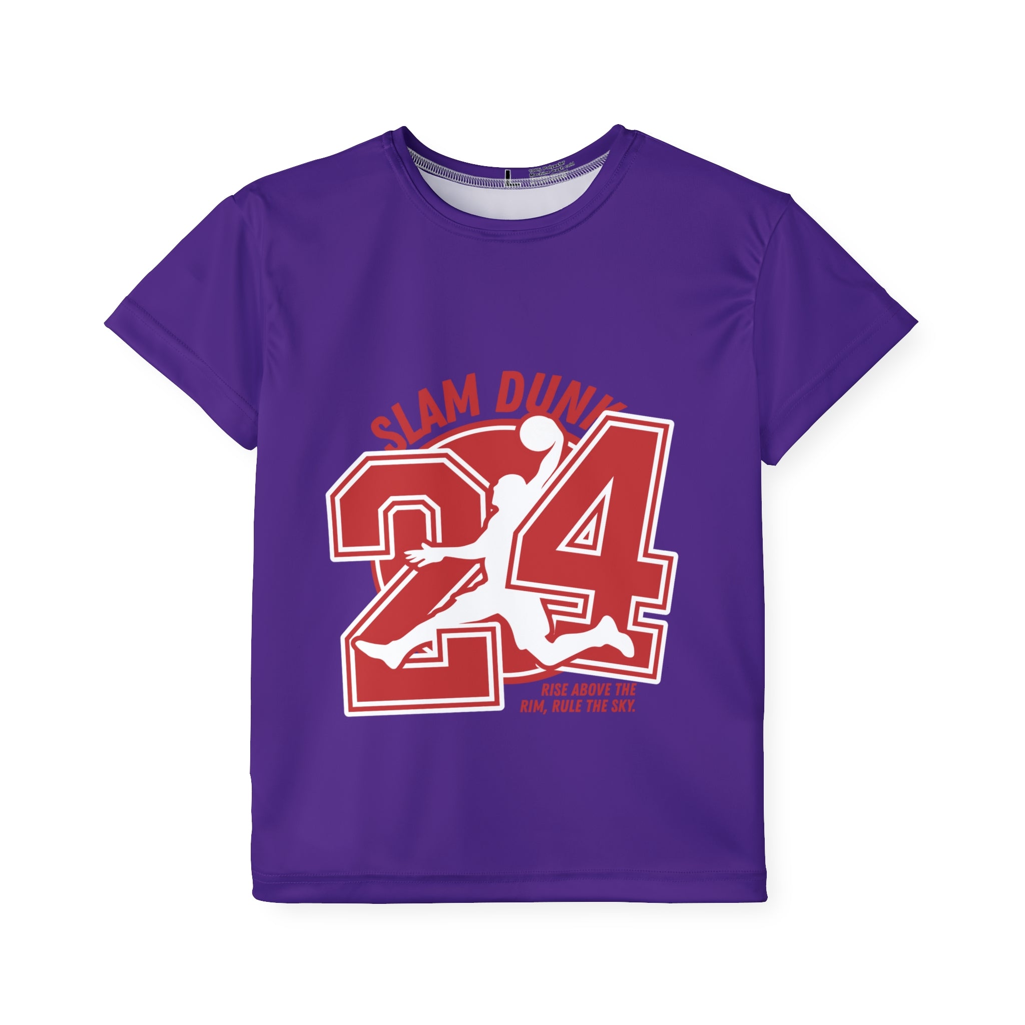 Kids Jersey — "Slam Dunk 24" Basketball Tee
