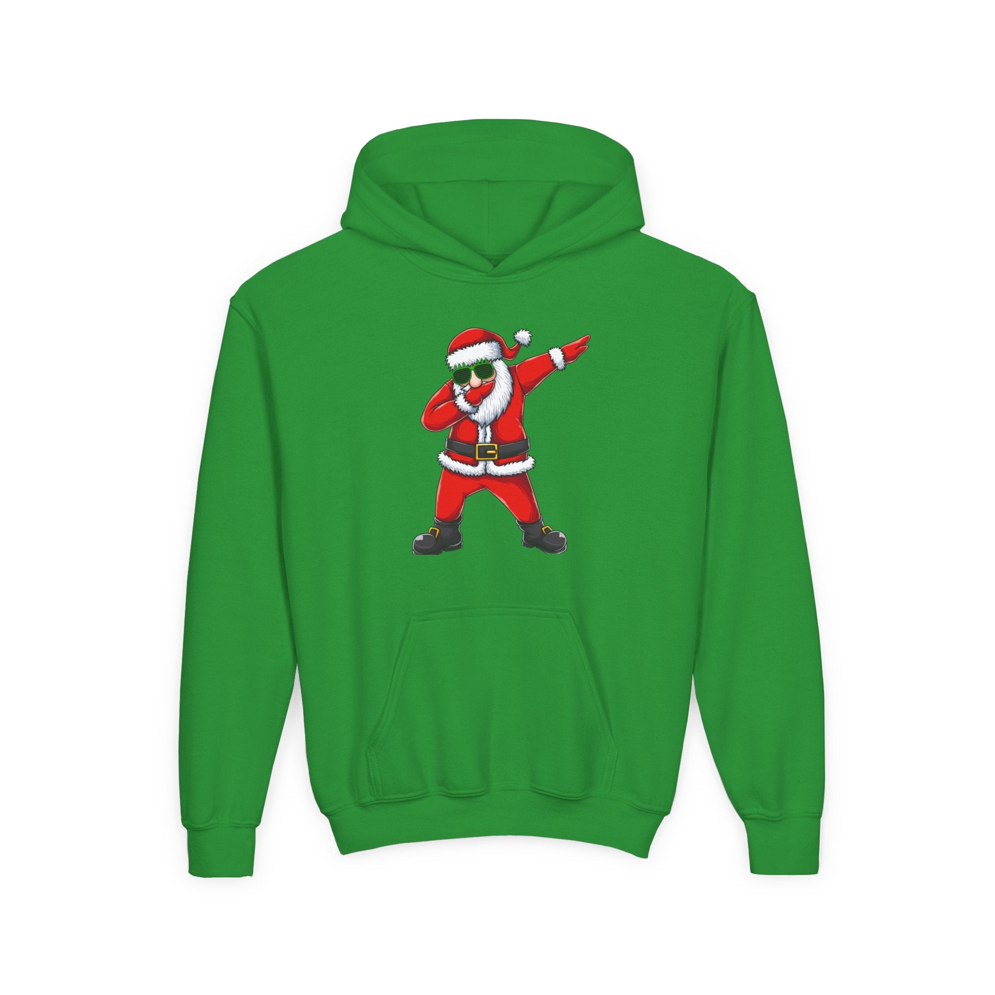 Dabbing Santa Youth Hoodie — Funny Christmas Kids Pullover