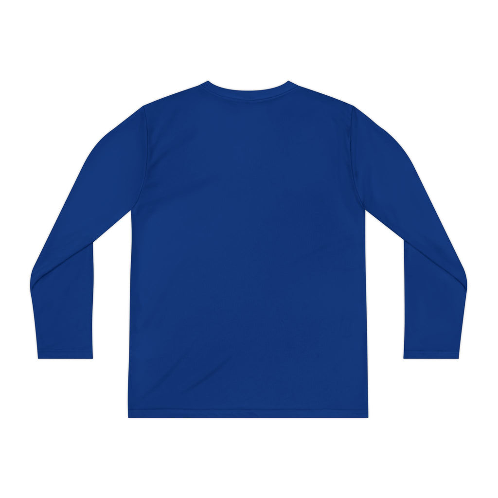 Youth Long Sleeve Tee — 'Wear Your Steez' Neon Dog Graphic