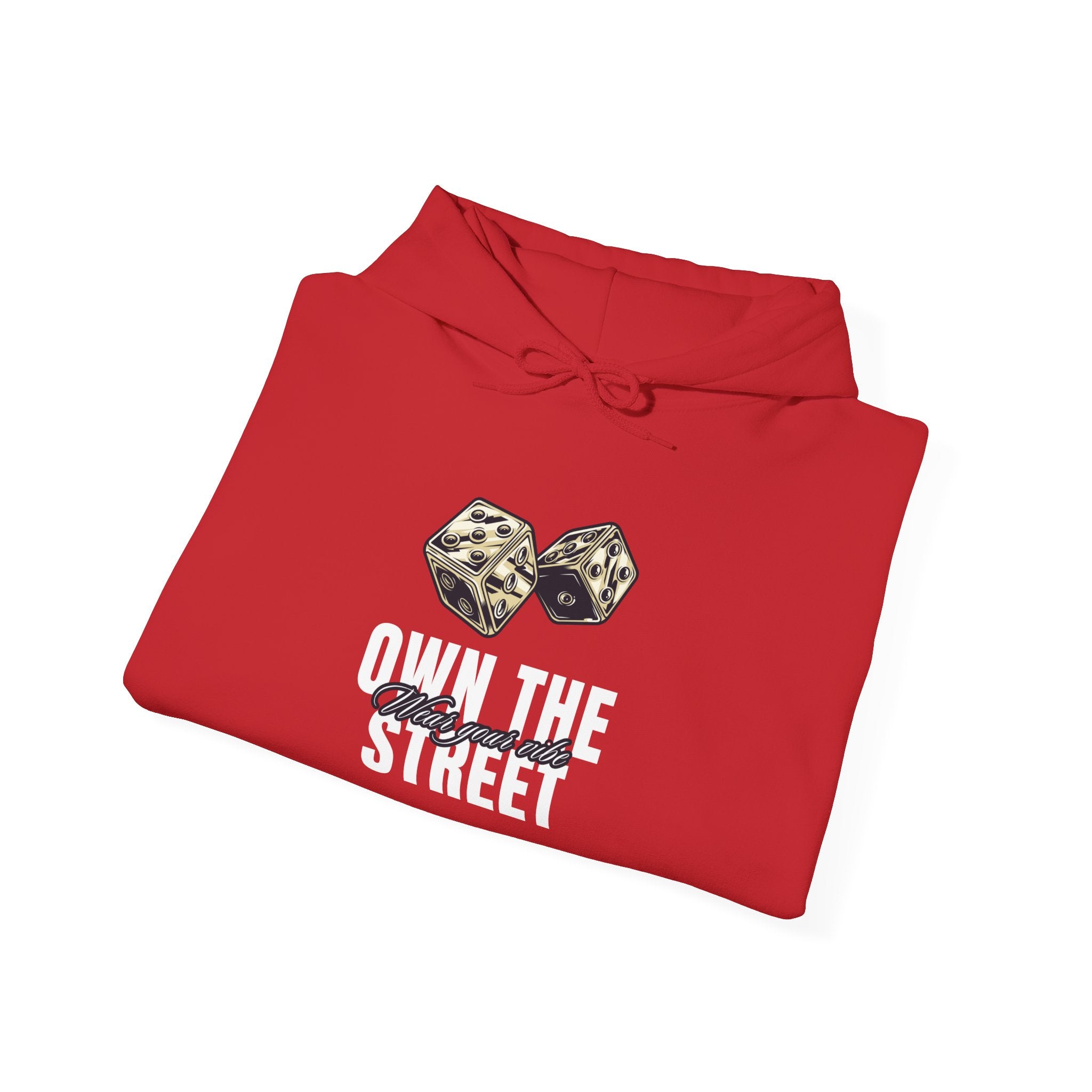 Own The Street Hoodie — Dice Graphic Streetwear Pullover