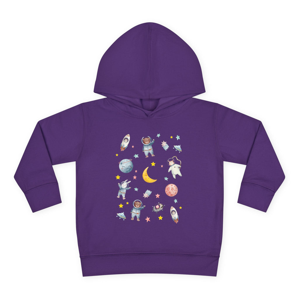 Toddler Space Hoodie — Cute Astronauts, Planets & Stars Pullover