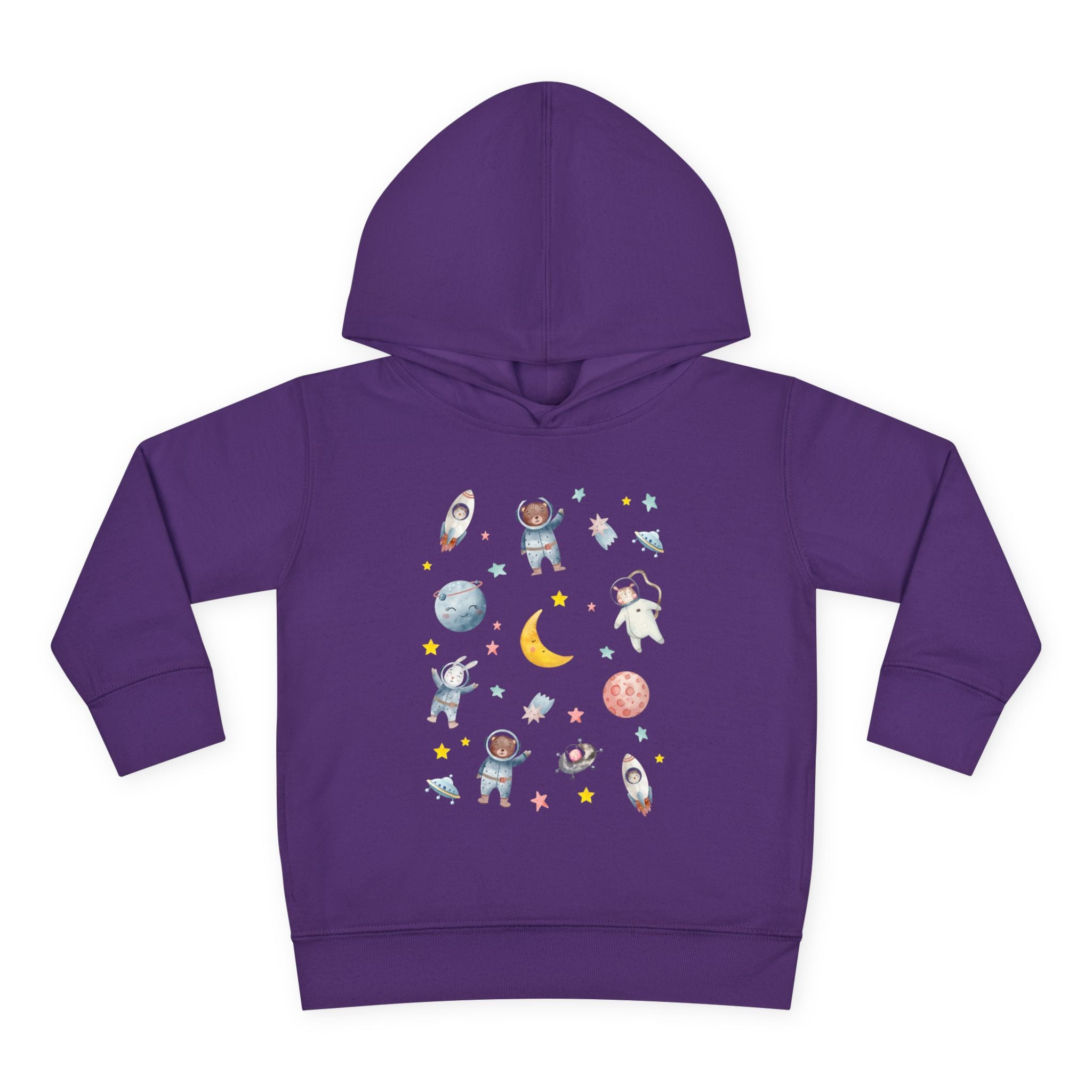 Toddler Space Hoodie — Cute Astronauts, Planets & Stars Pullover
