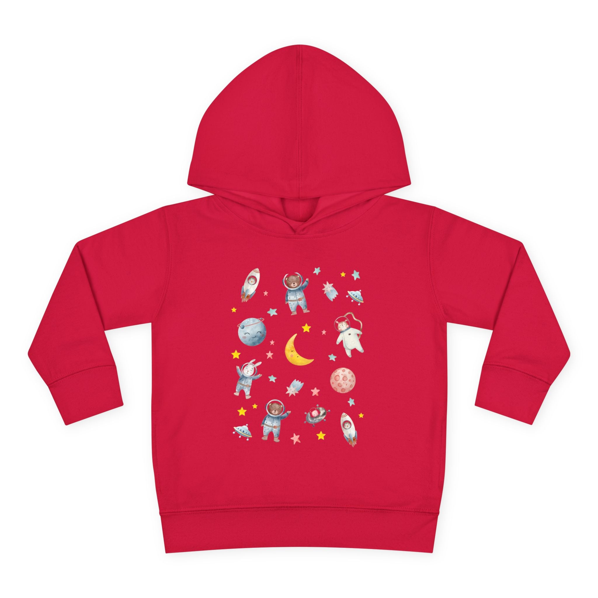 Toddler Space Hoodie — Cute Astronauts, Planets & Stars Pullover