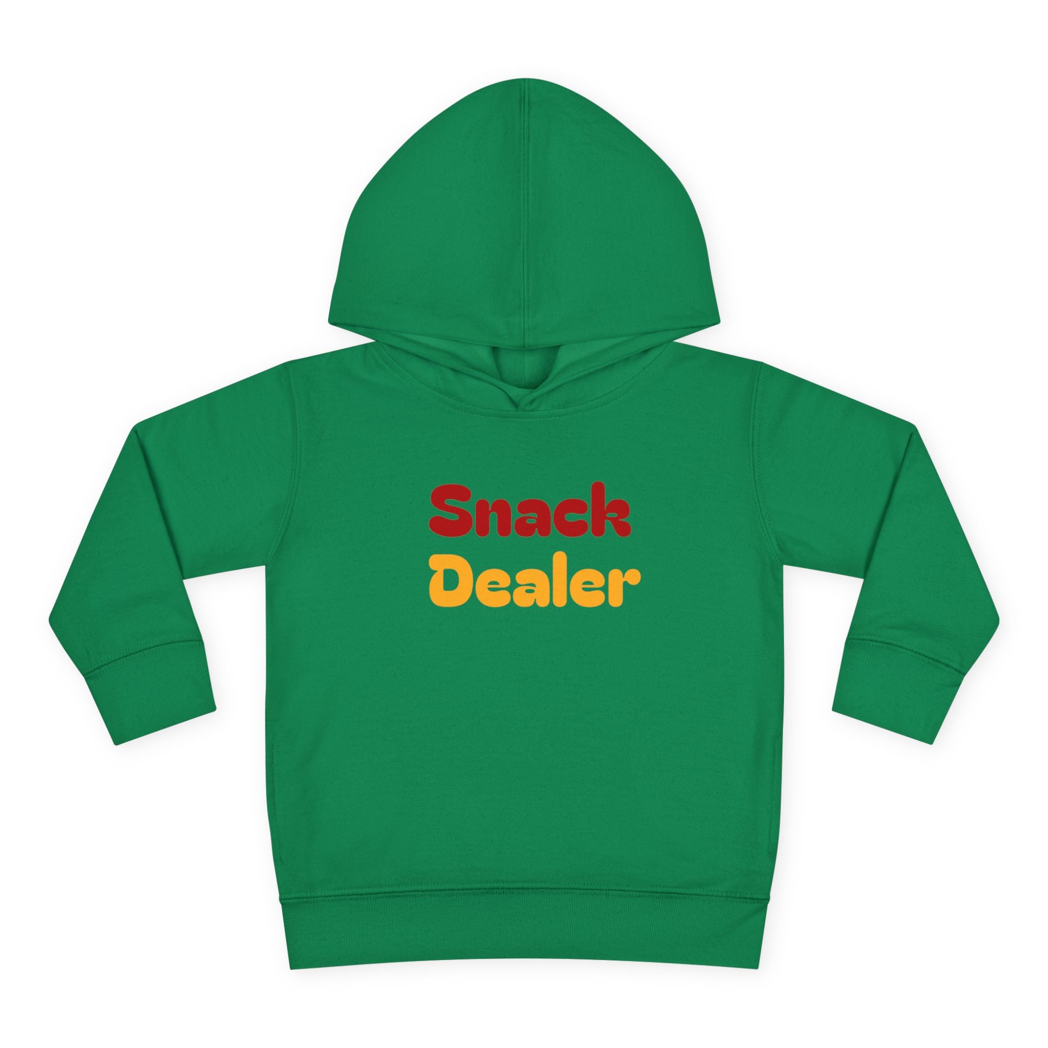 Toddler Hoodie - "Snack Dealer" Cute Snack Backpack Pullover