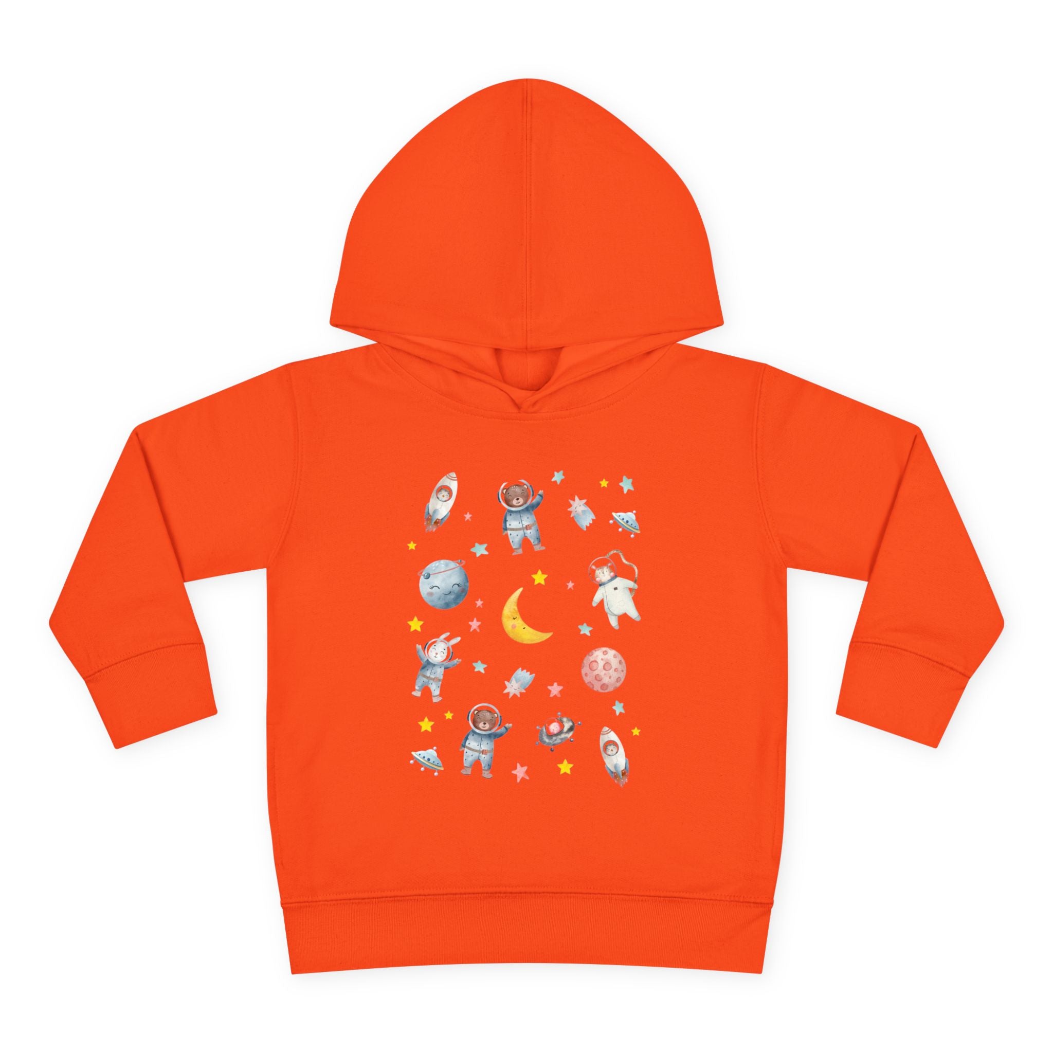 Toddler Space Hoodie — Cute Astronauts, Planets & Stars Pullover