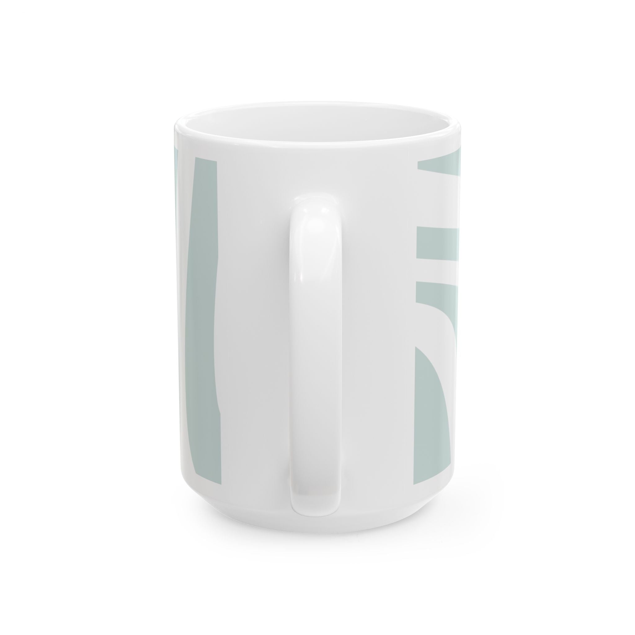 You Matter to Me Ceramic Mug — Positive Message Coffee Cup with Cute Daisy Design