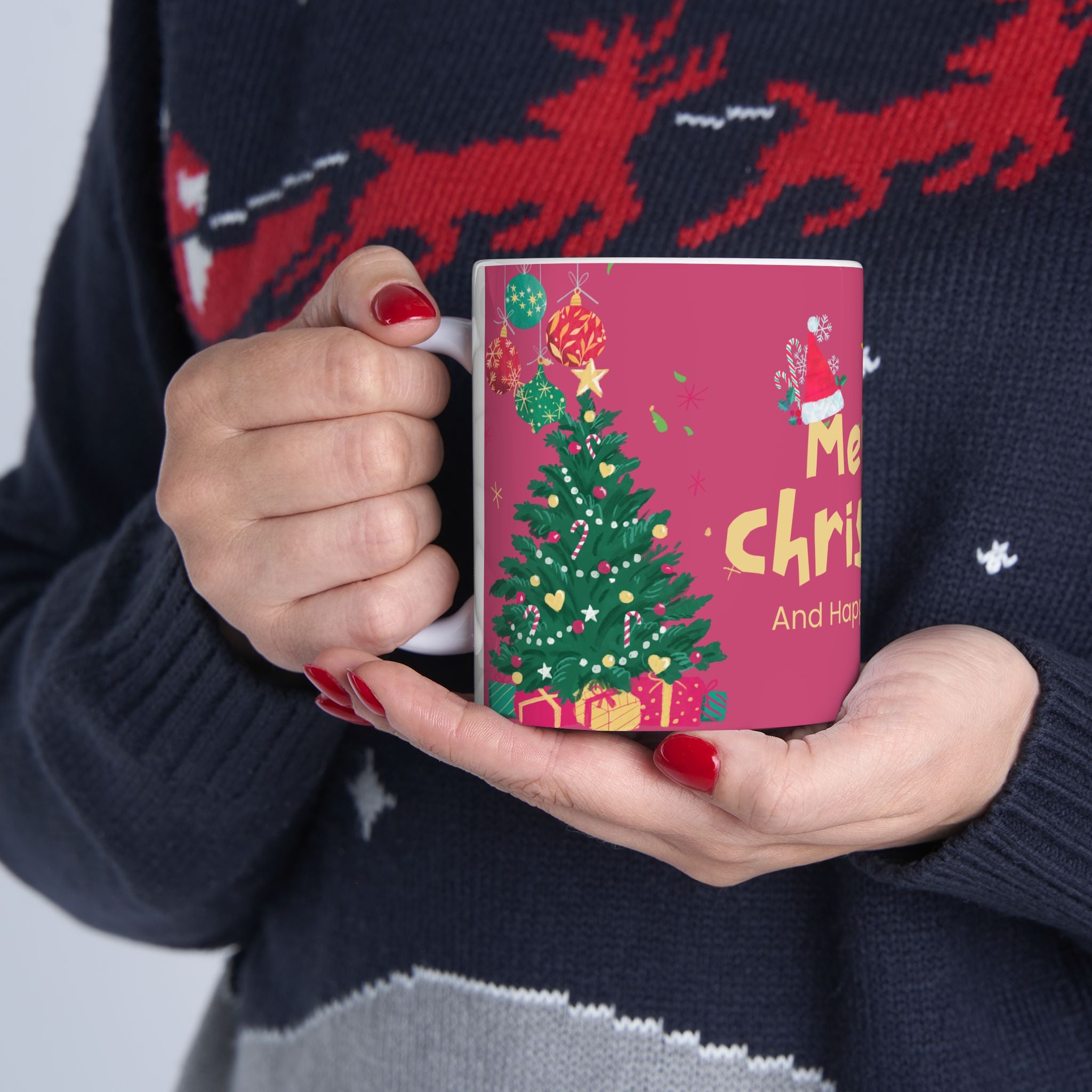 Holiday Cheer Ceramic Mug