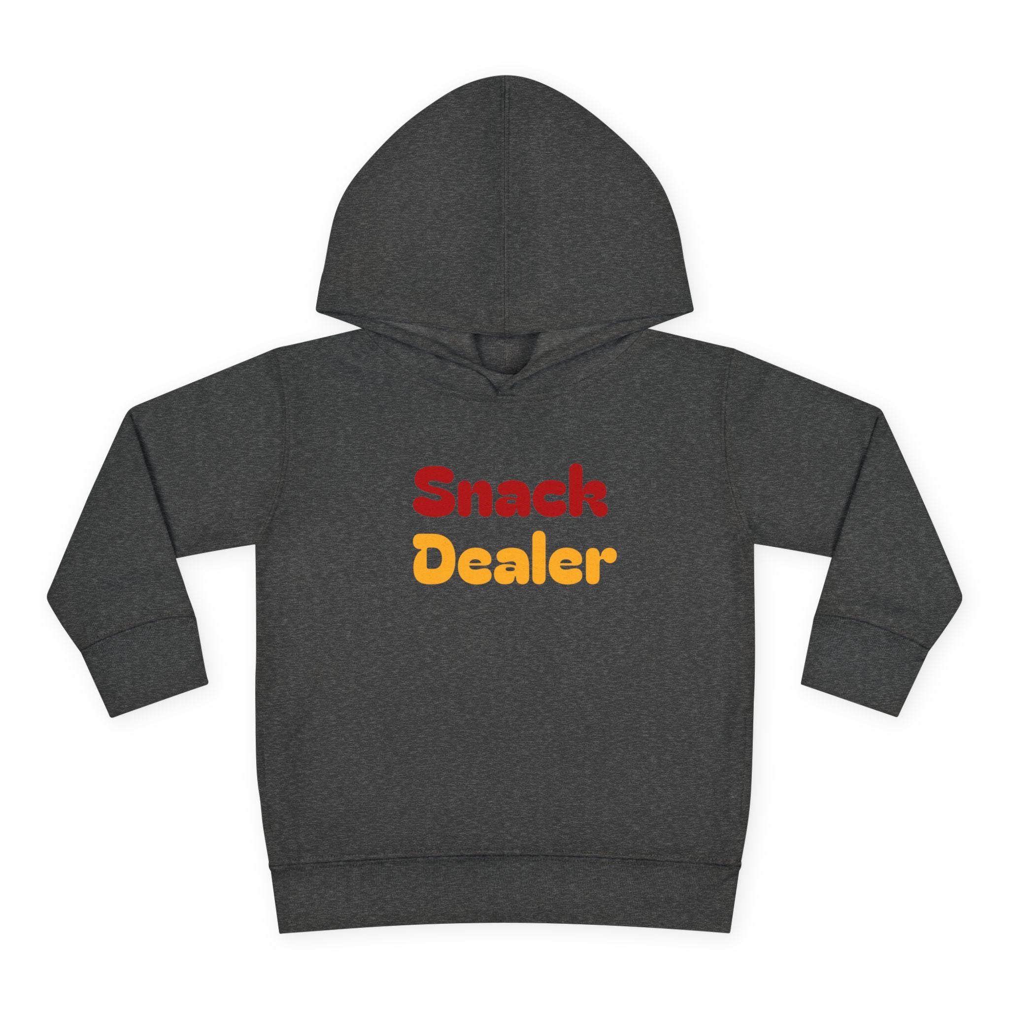 Toddler Hoodie - "Snack Dealer" Cute Snack Backpack Pullover