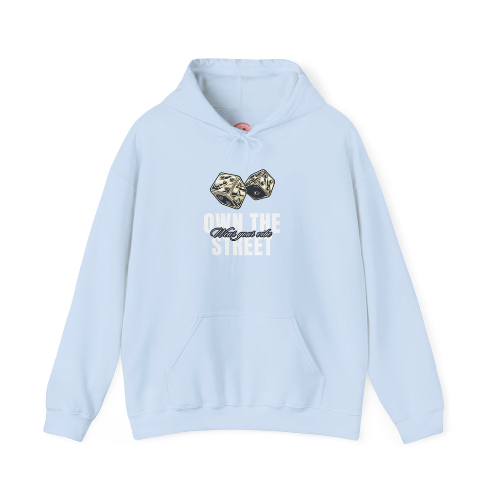 Own The Street Hoodie — Dice Graphic Streetwear Pullover
