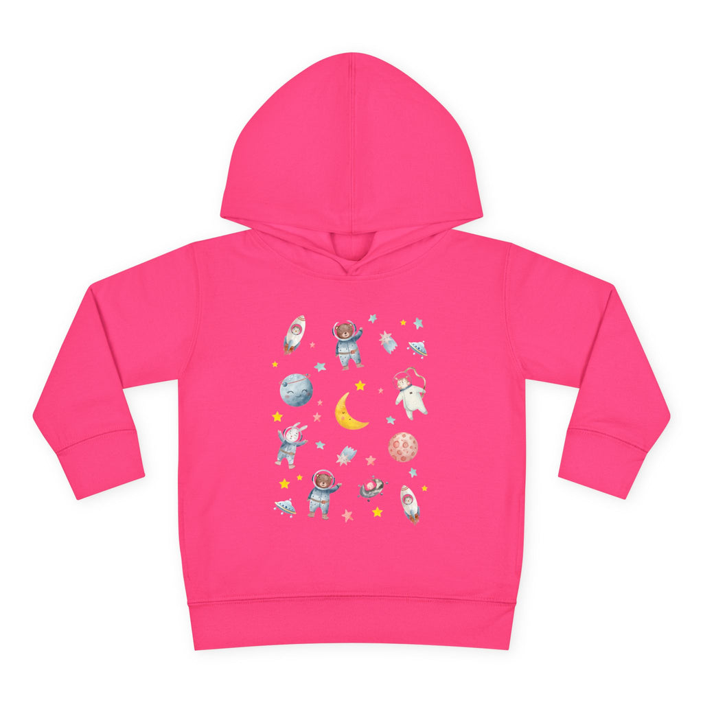 Toddler Space Hoodie — Cute Astronauts, Planets & Stars Pullover