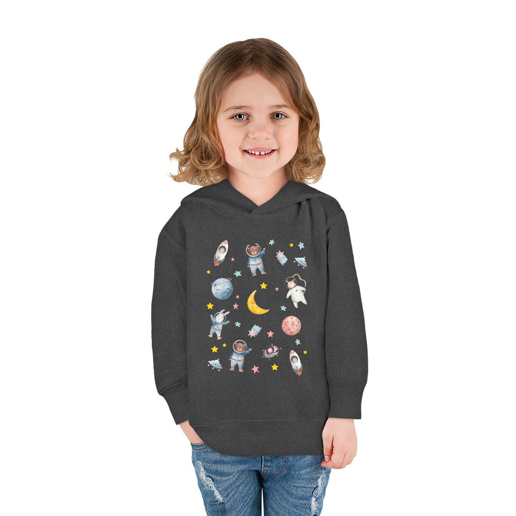 Toddler Space Hoodie — Cute Astronauts, Planets & Stars Pullover