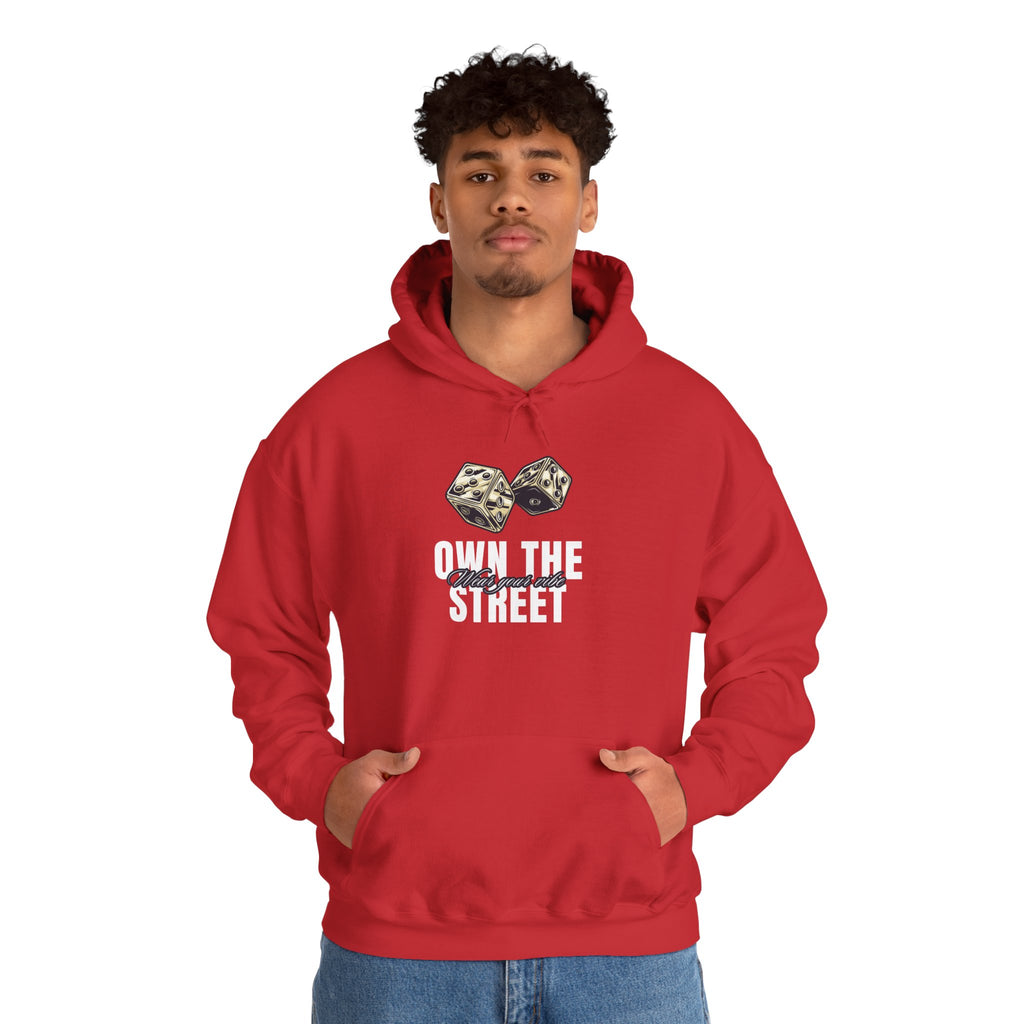 Own The Street Hoodie — Dice Graphic Streetwear Pullover