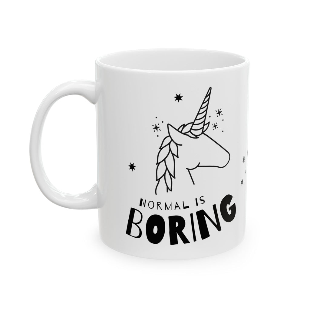 Inspirational Unicorn Mug – "Be A Unicorn" Ceramic Coffee Cup (11oz, 15oz)