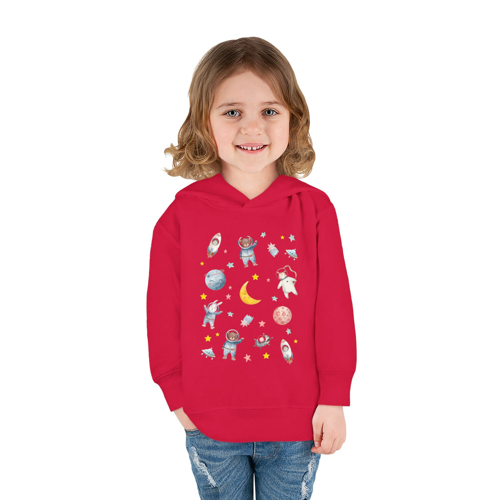 Toddler Space Hoodie — Cute Astronauts, Planets & Stars Pullover