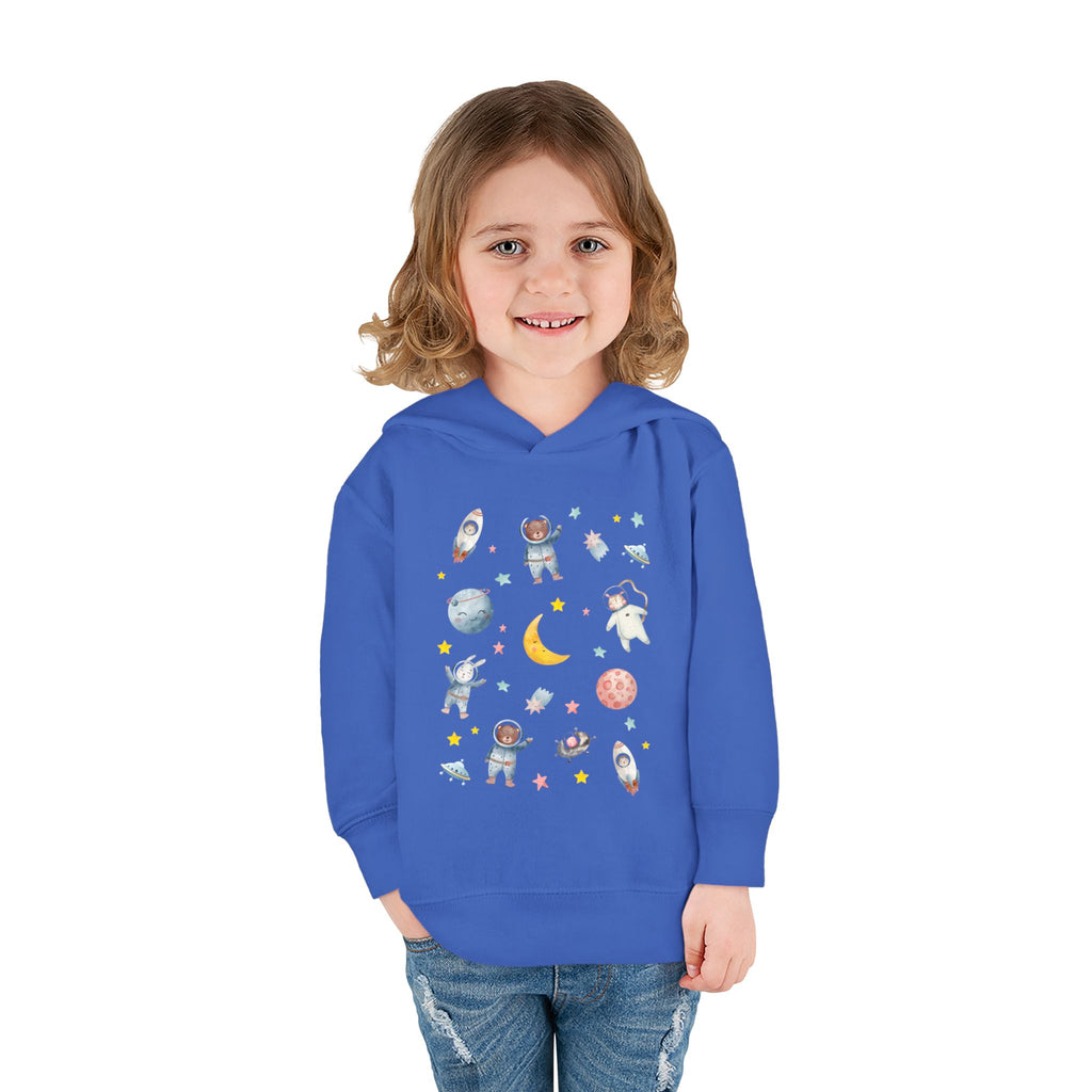 Toddler Space Hoodie — Cute Astronauts, Planets & Stars Pullover