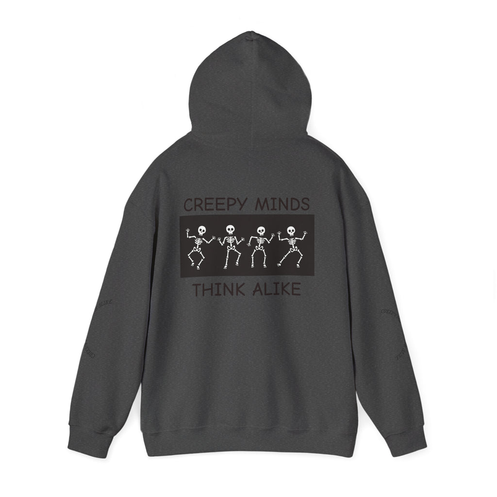 Floral Skull Hoodie - Cozy Unisex Sweatshirt for Art and Gothic Fashion Enthusiasts