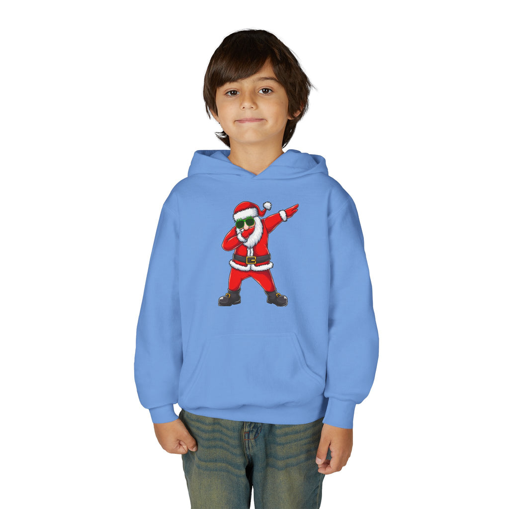 Dabbing Santa Youth Hoodie — Funny Christmas Kids Pullover