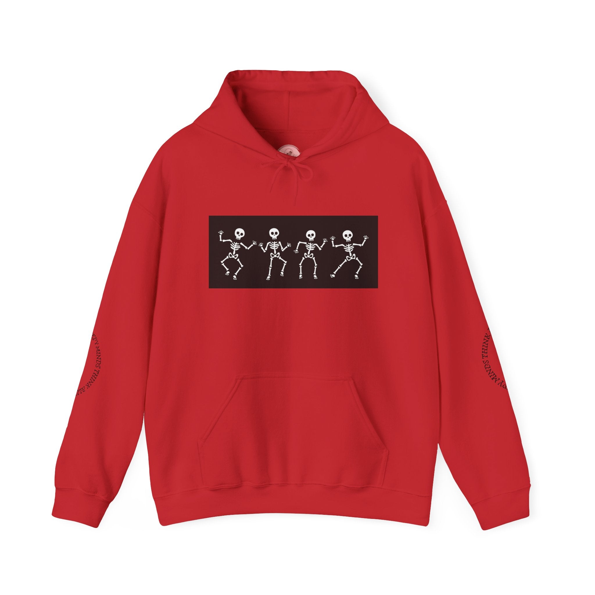 Floral Skull Hoodie - Cozy Unisex Sweatshirt for Art and Gothic Fashion Enthusiasts