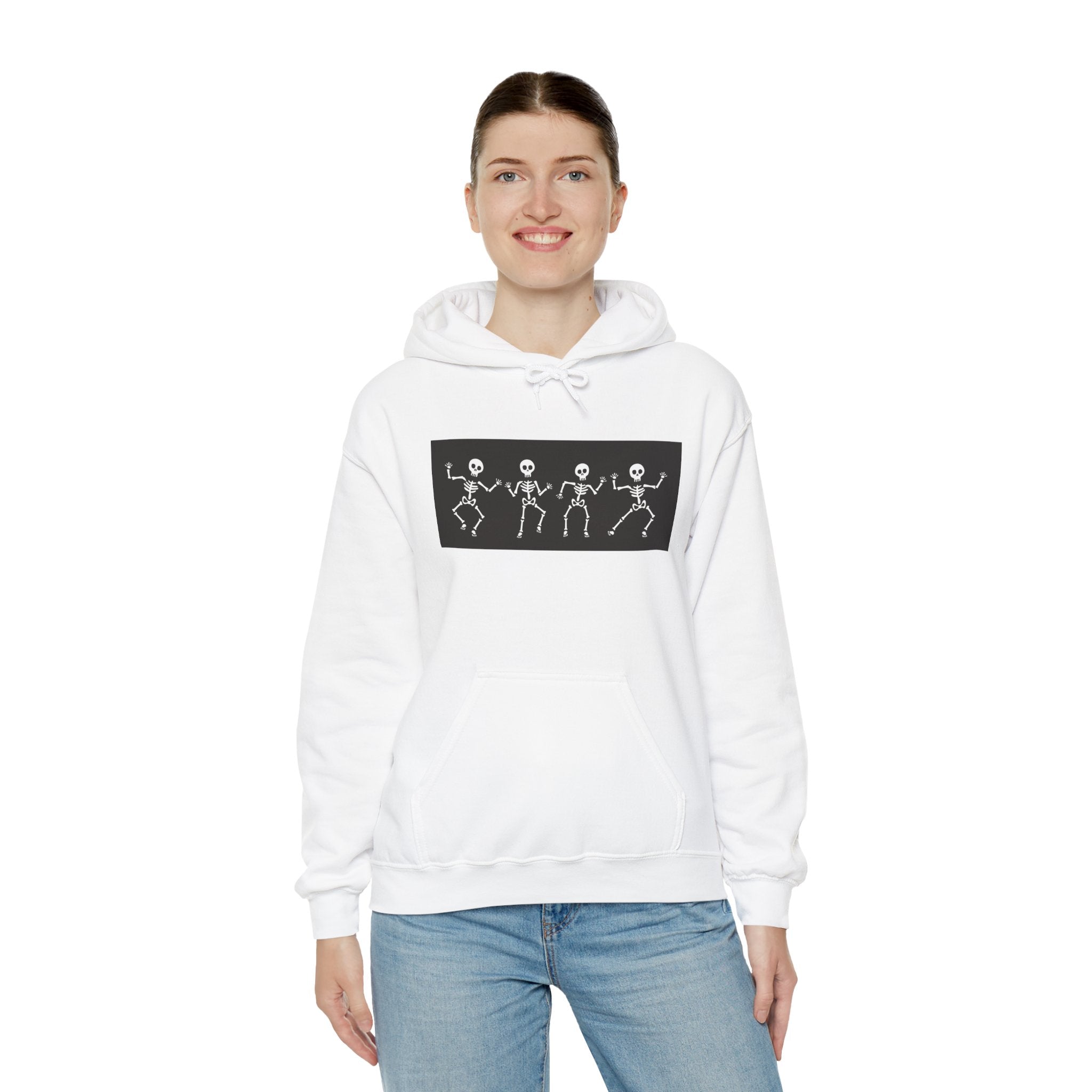 Floral Skull Hoodie - Cozy Unisex Sweatshirt for Art and Gothic Fashion Enthusiasts