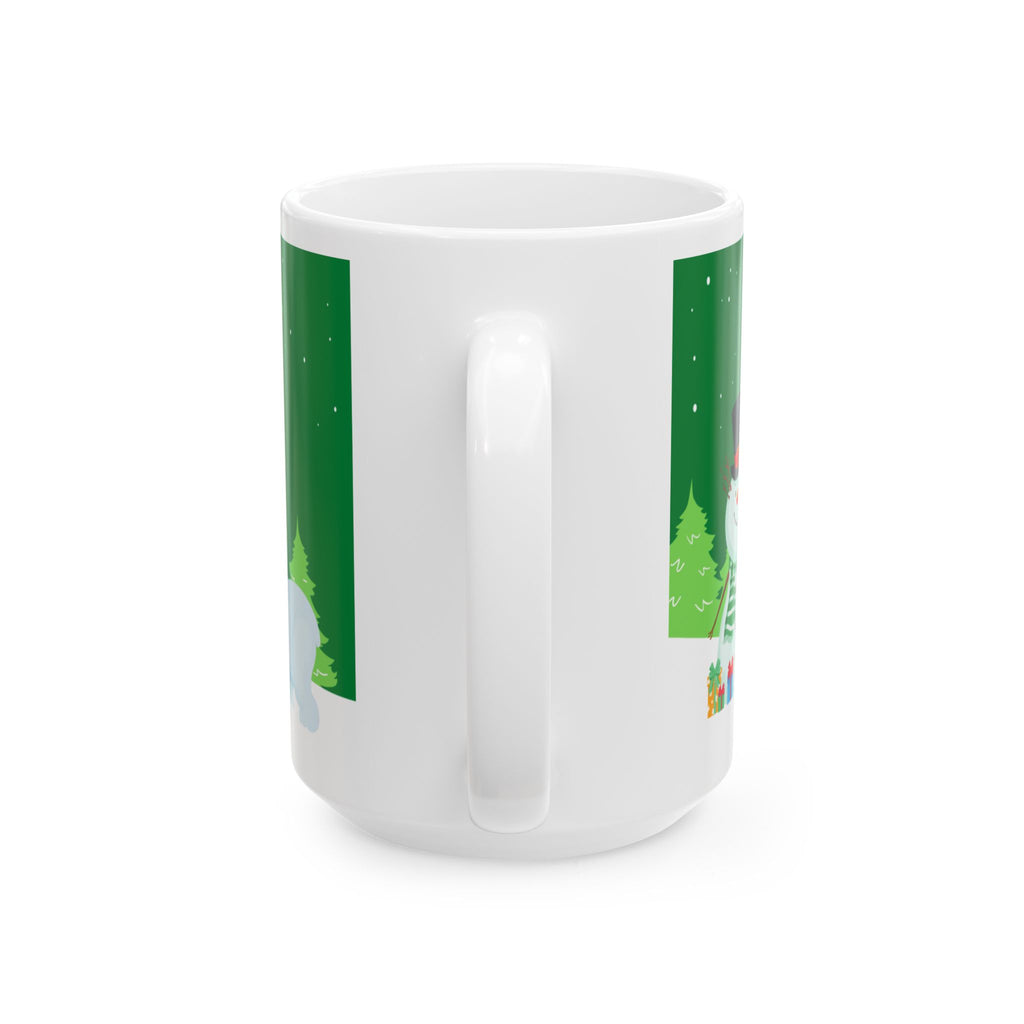 Christmas Santa Mug - Merry Christmas Holiday Coffee Cup (11oz/15oz)