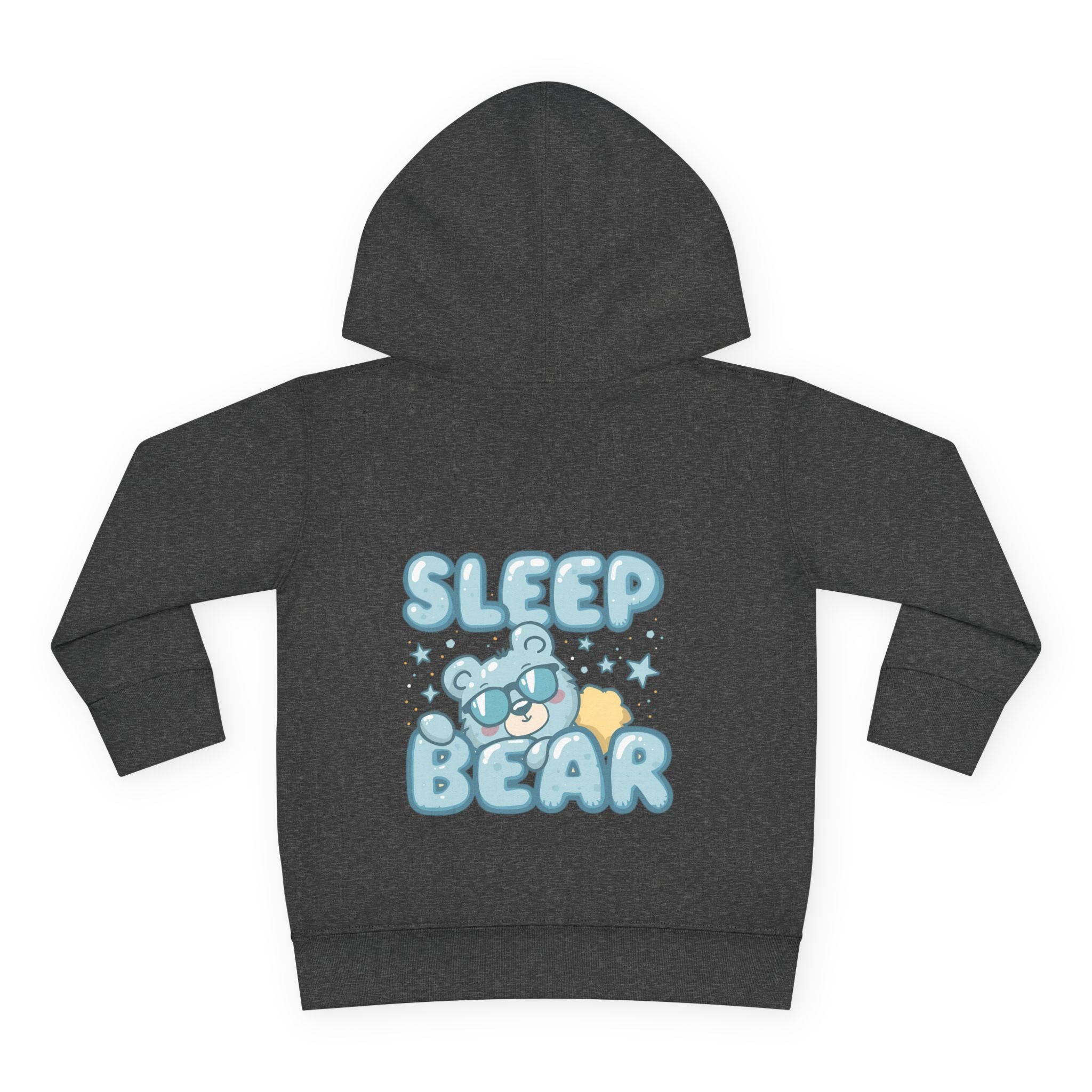 Toddler Fleece Hoodie - Nap Chief Bear Design