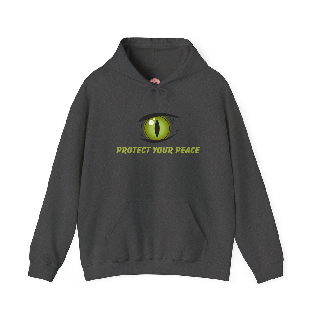 Hooded Sweatshirt - 'Protect Your Peace' Eye Design