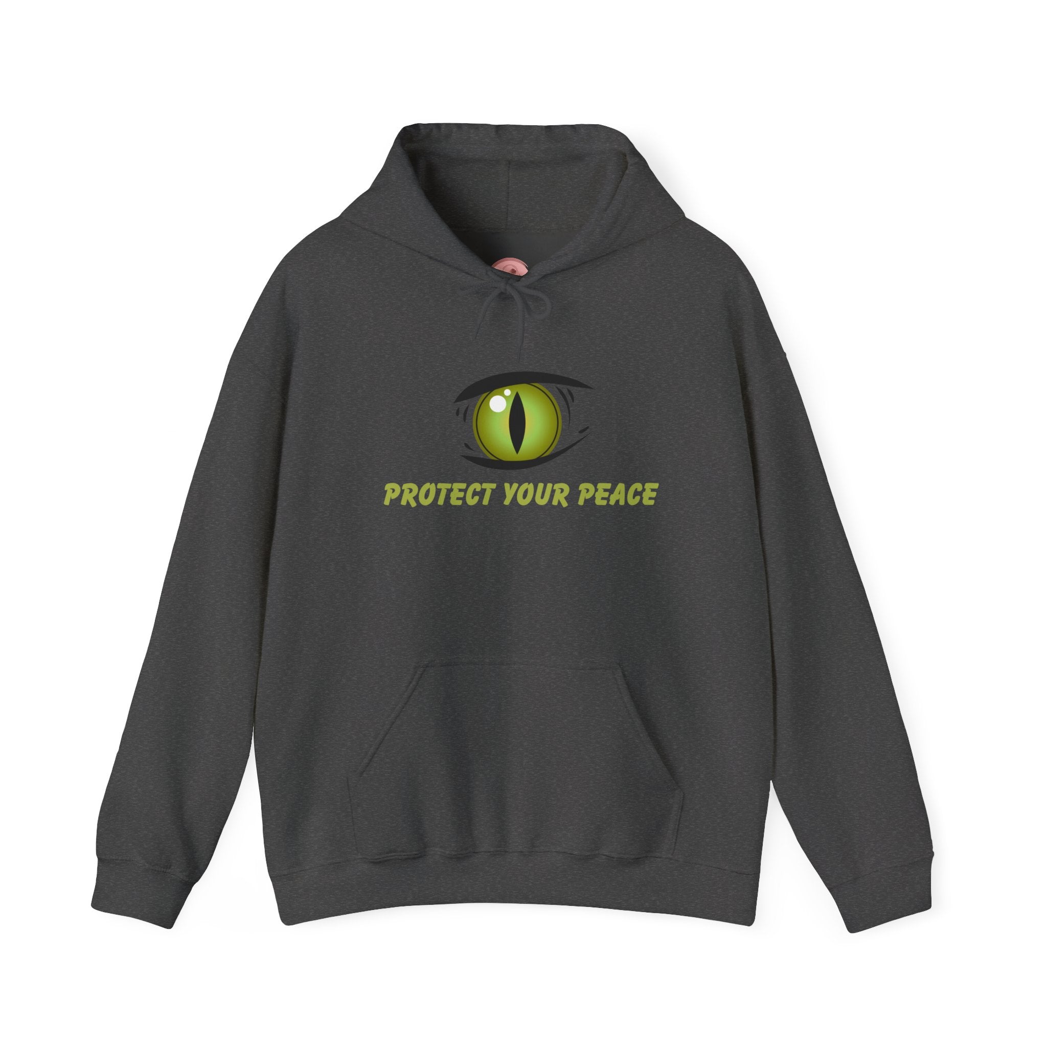 Hooded Sweatshirt - 'Protect Your Peace' Eye Design