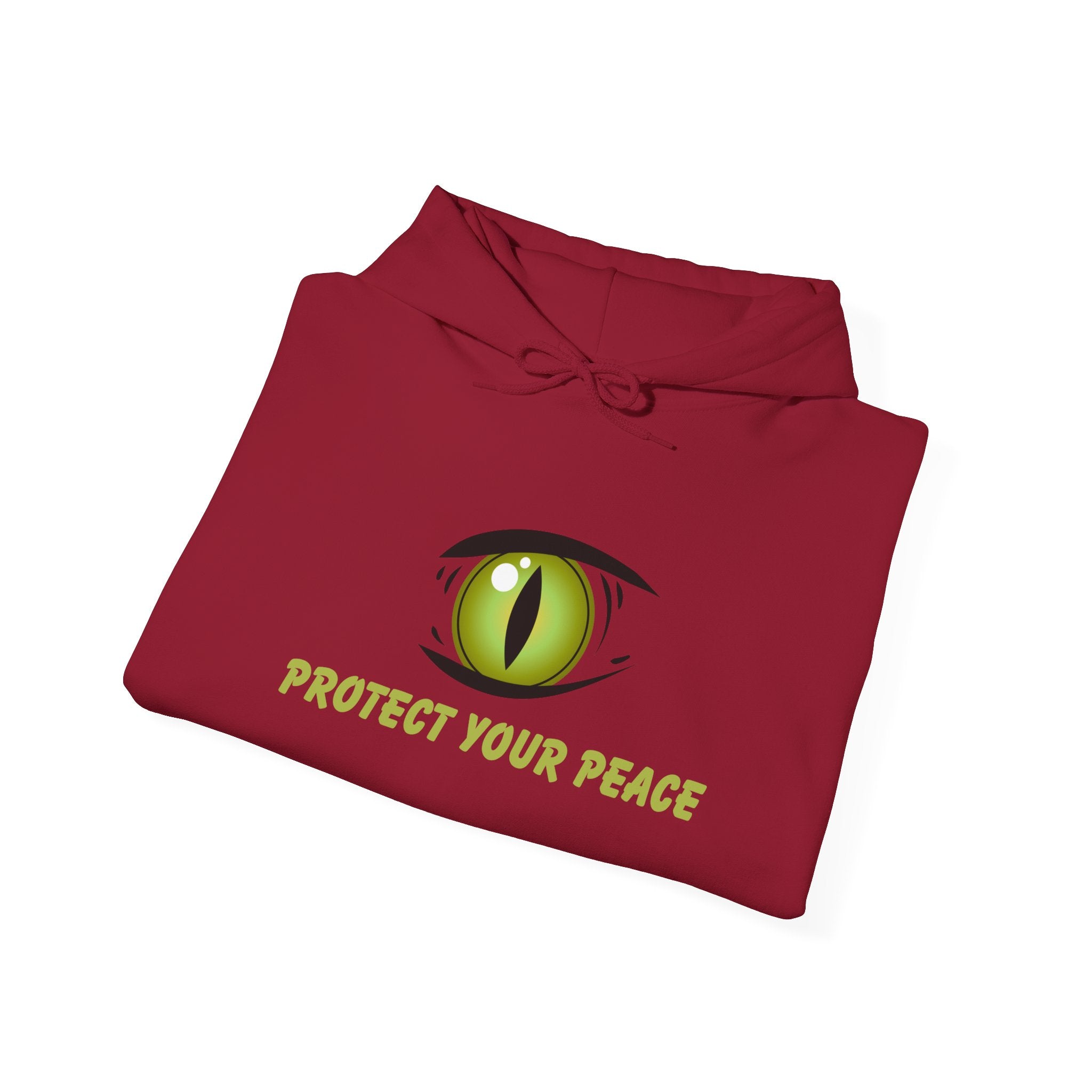 Hooded Sweatshirt - 'Protect Your Peace' Eye Design