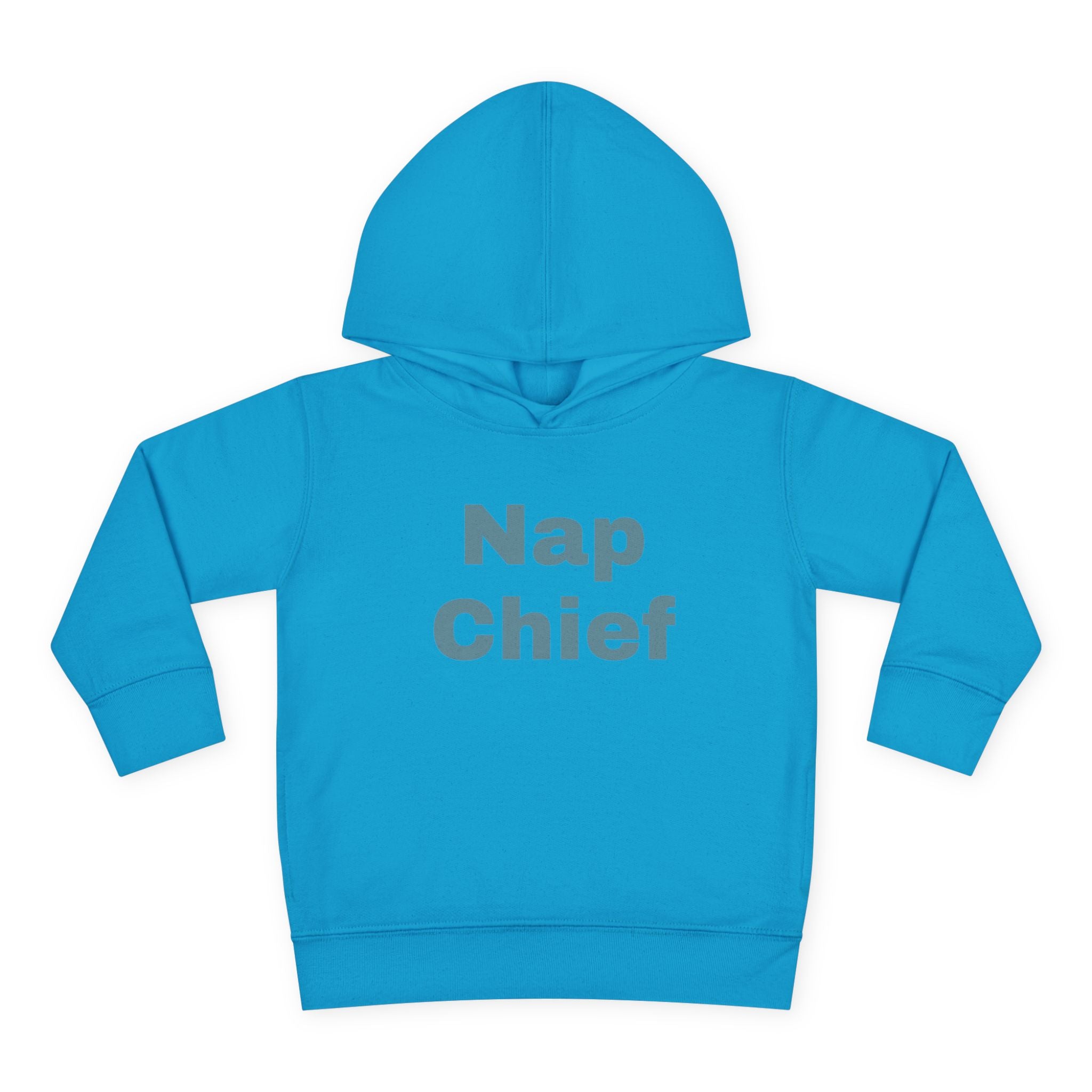 Toddler Fleece Hoodie - Nap Chief Bear Design