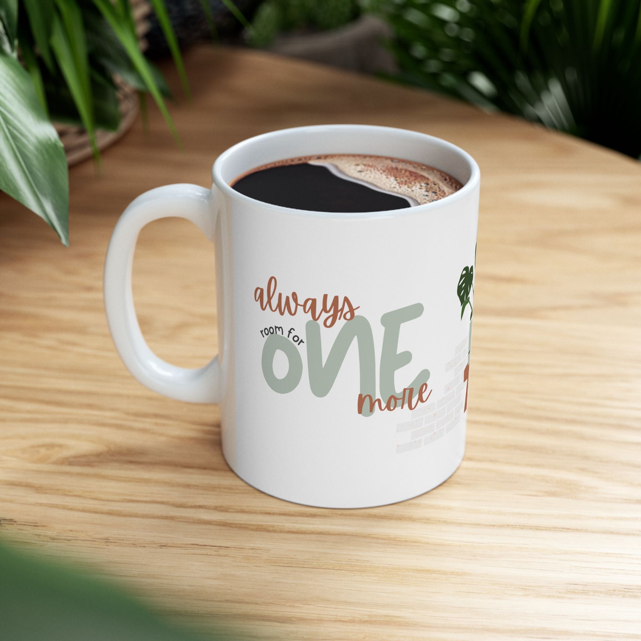 Welcome Home Dog & Plants Ceramic Mug – Cozy Pet Lover Coffee Cup (11oz/15oz)