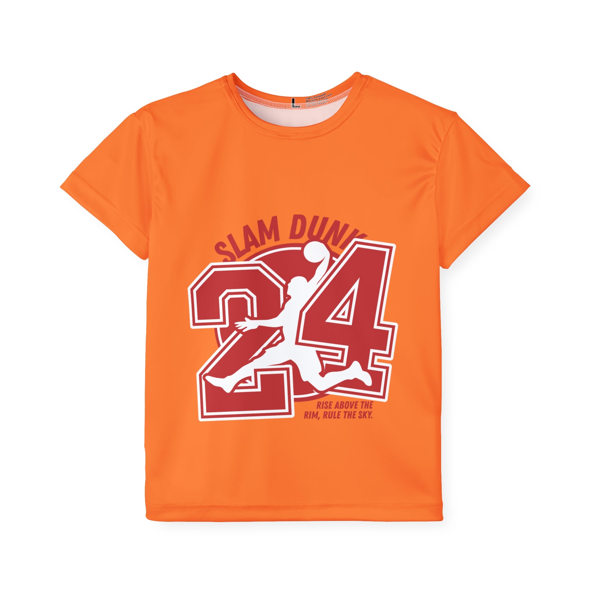 Kids Basketball Jersey "Slam Dunk 24" – Youth Athletic Tee