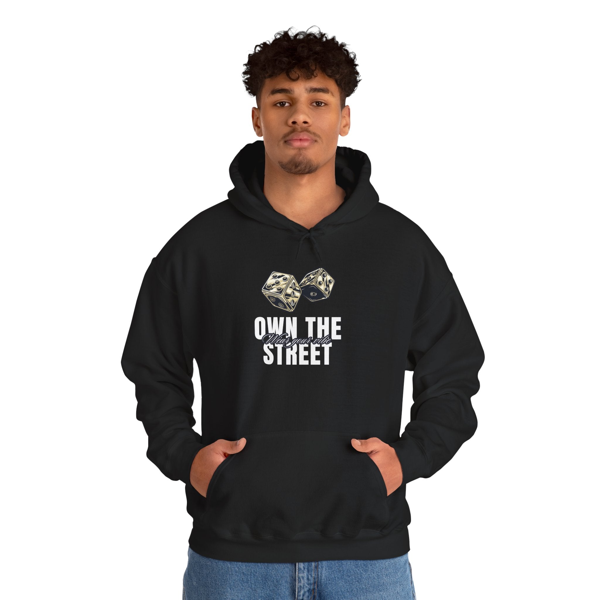 Own The Street Hoodie — Dice Graphic Streetwear Pullover