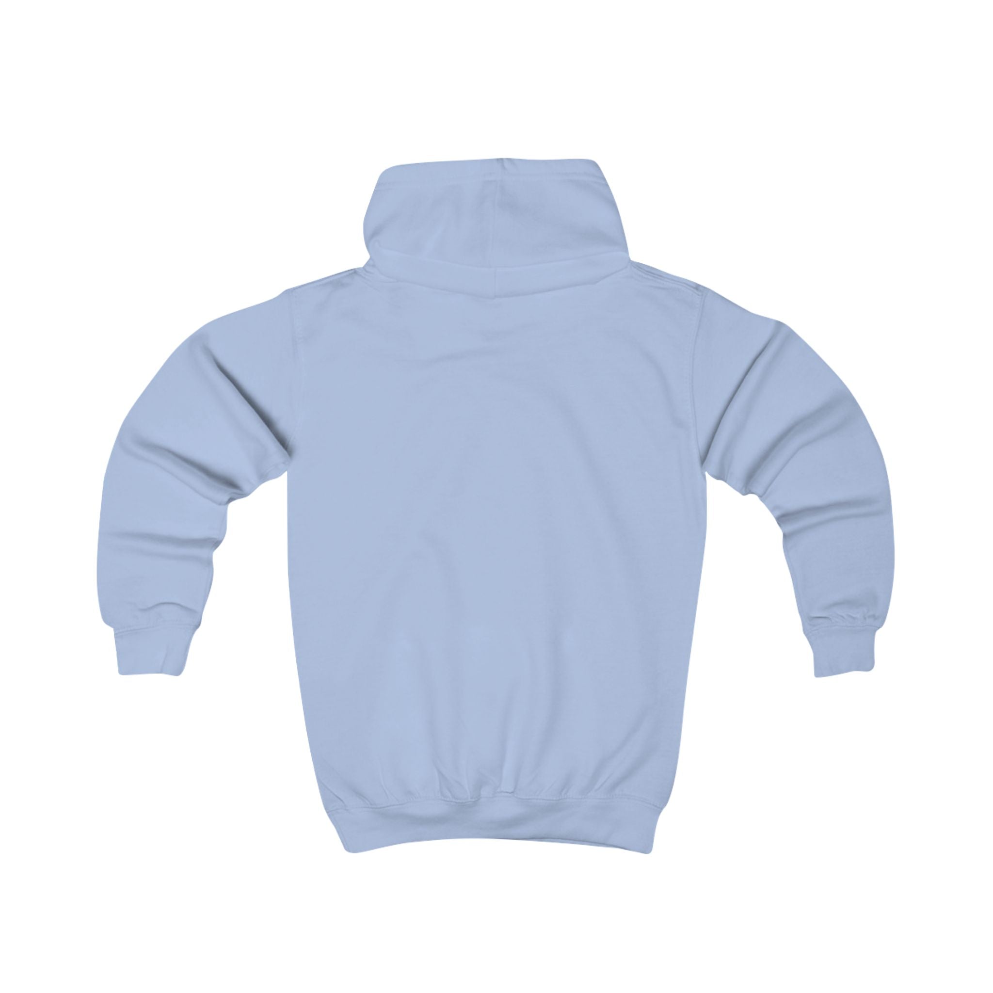 Kids Hoodie - Vibrant 'BE yourself' Graphic Orange Cozy Sweatshirt for Confidence and Comfort