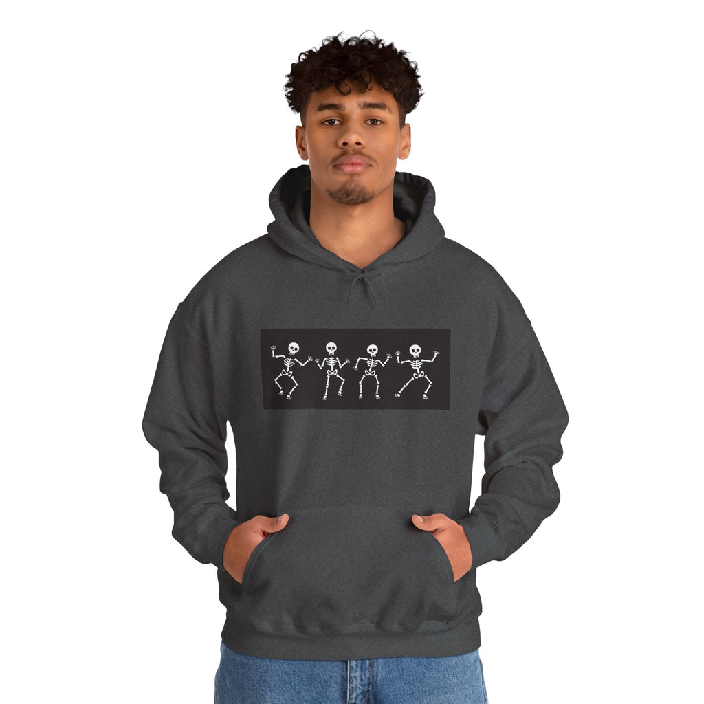 Floral Skull Hoodie - Cozy Unisex Sweatshirt for Art and Gothic Fashion Enthusiasts